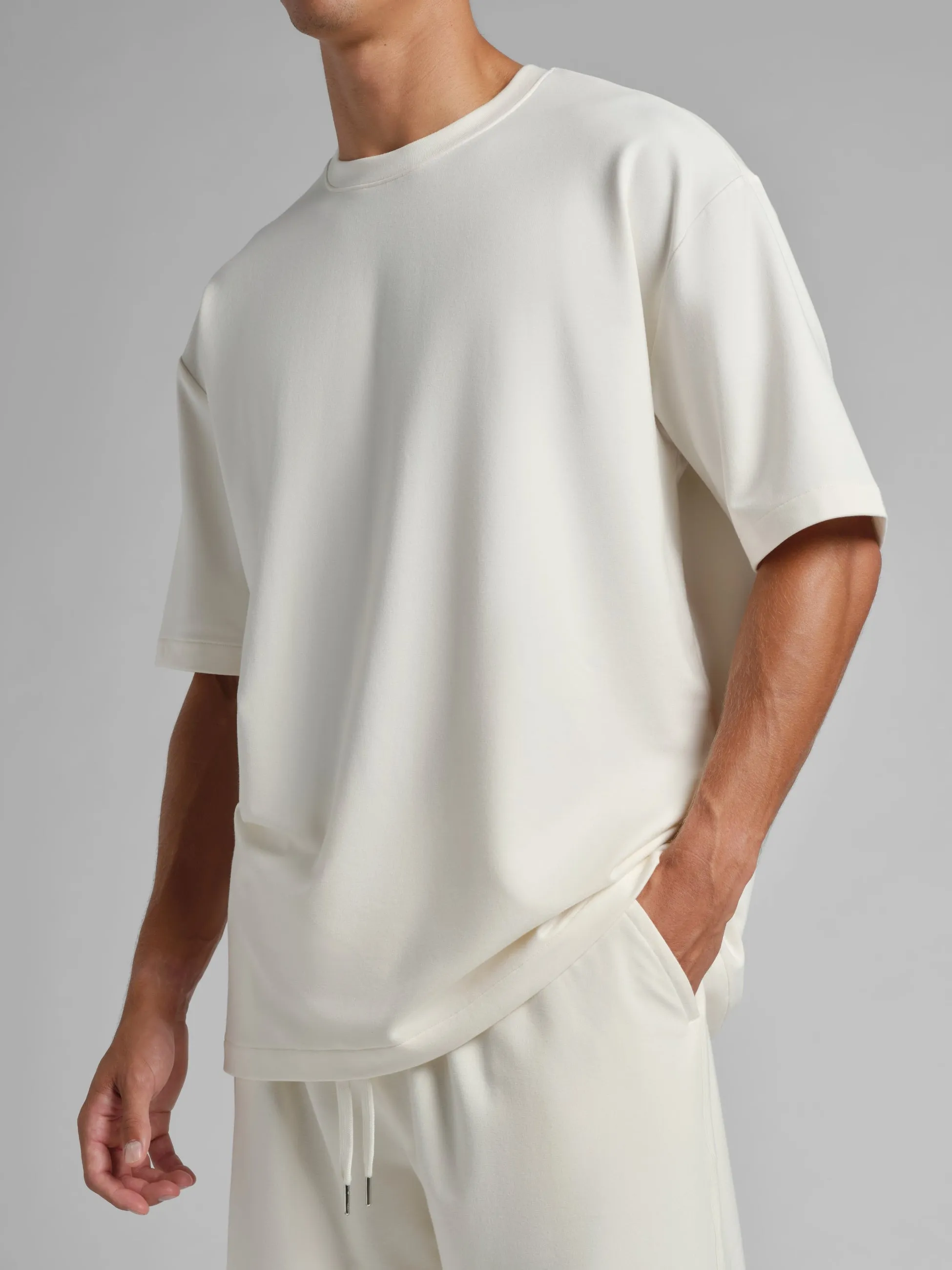 Luxe Terry Tee sold by Comfrt product image thumbnail 5