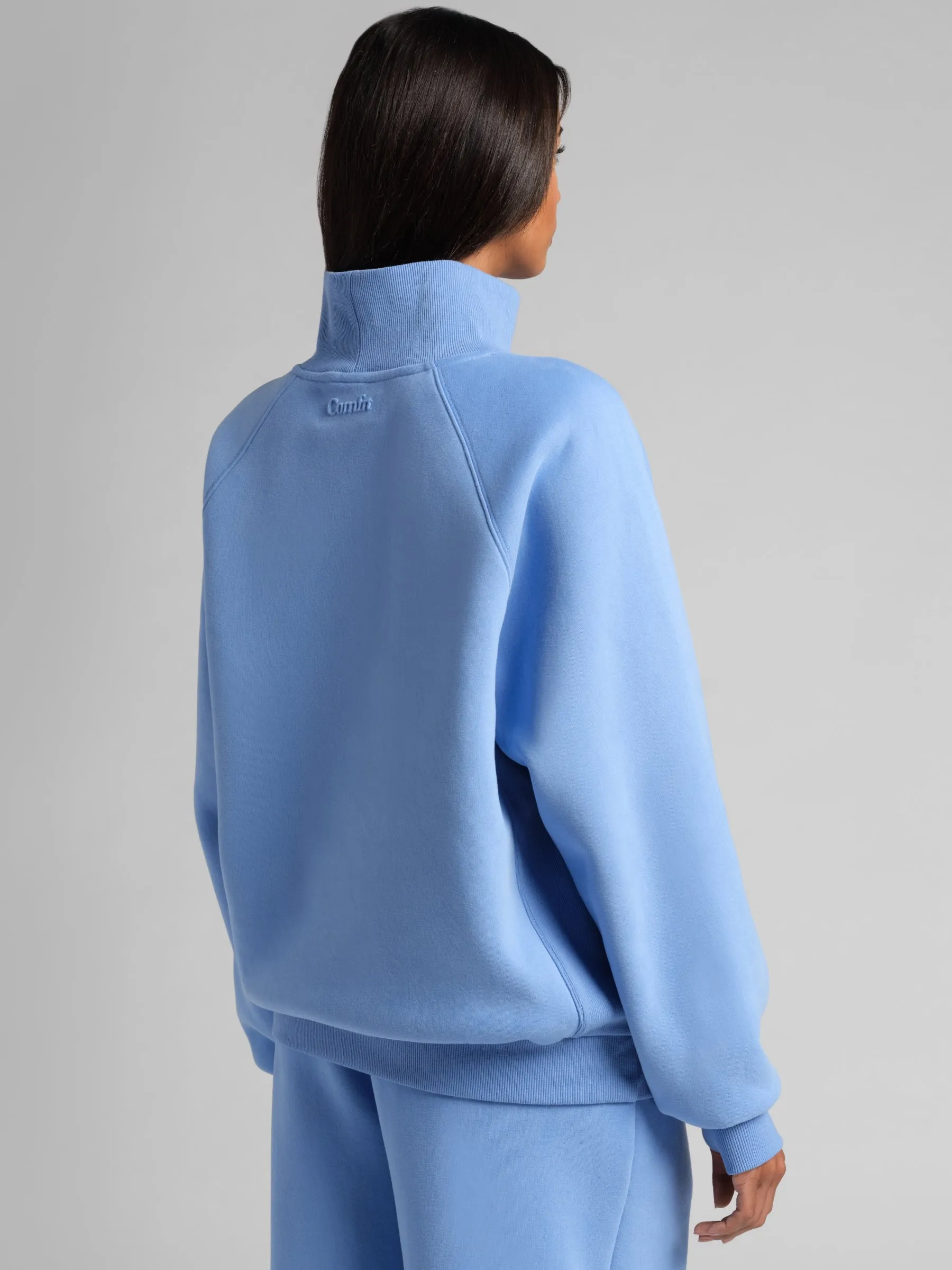Basic Mock Neck Sweatshirt sold by Comfrt product image thumbnail 5