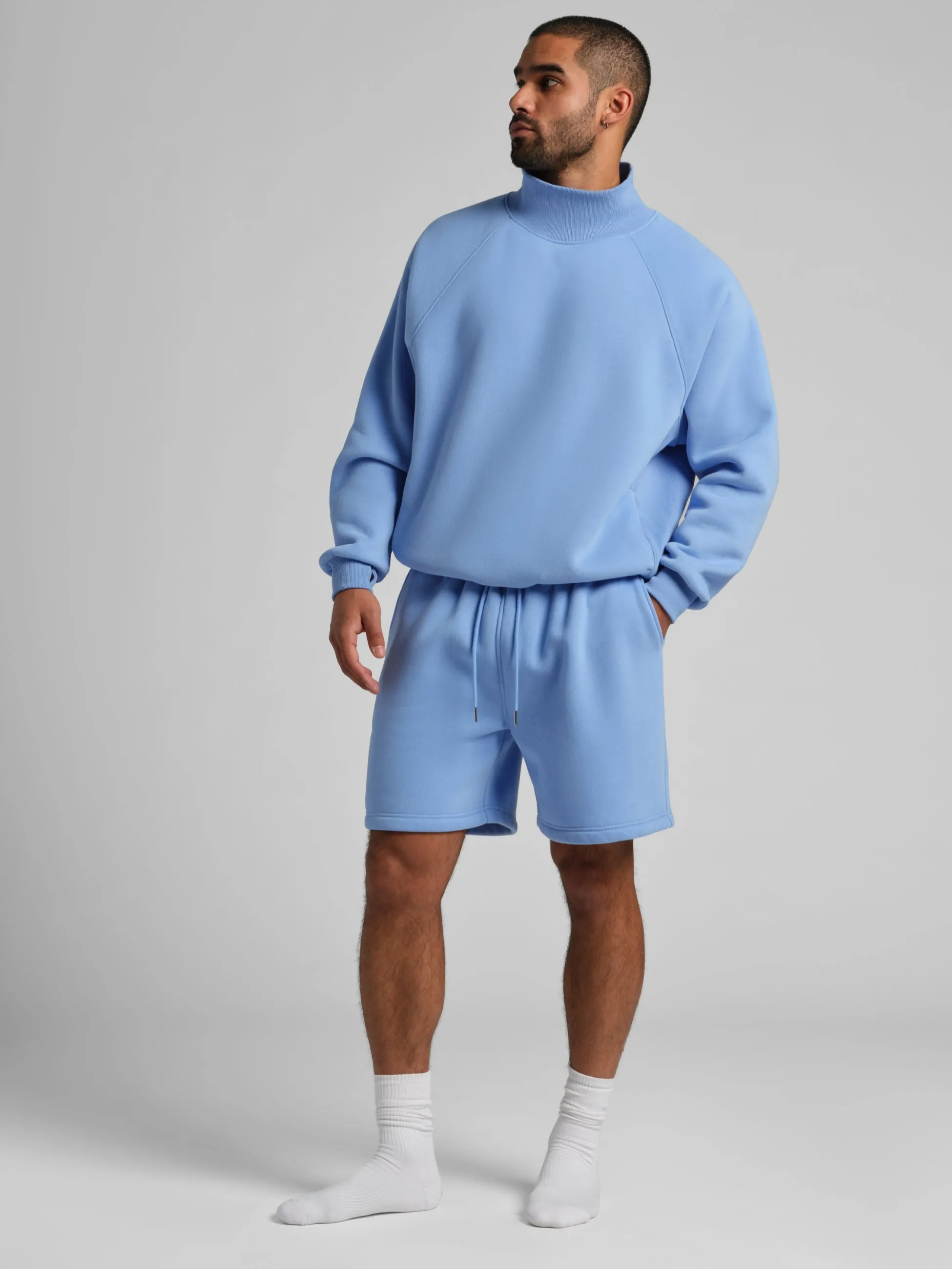 Basic Mock Neck Sweatshirt sold by Comfrt product image thumbnail 2