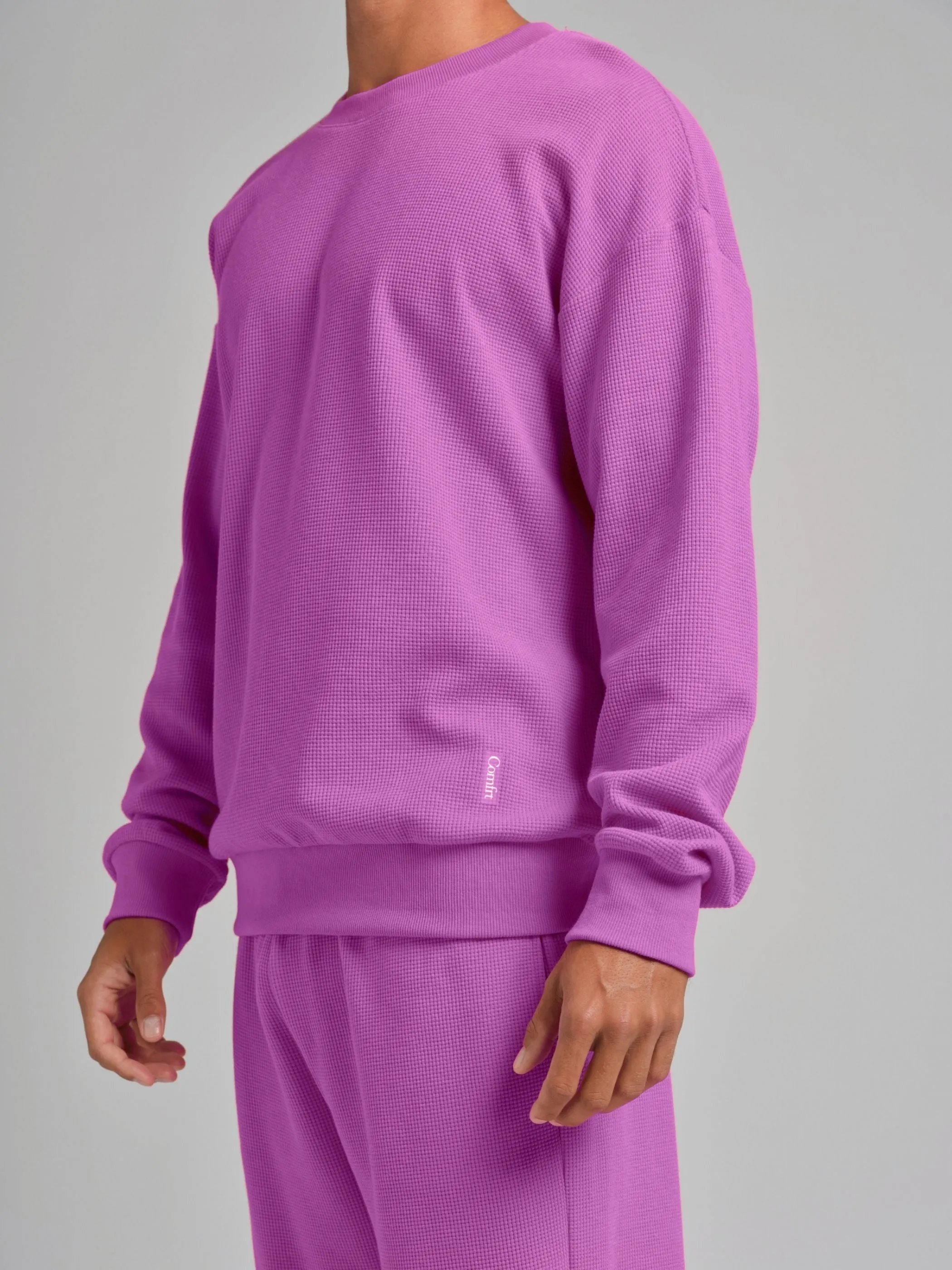 VIP Exclusive Waffle Lounge Long Sleeve sold by Comfrt product image thumbnail 4