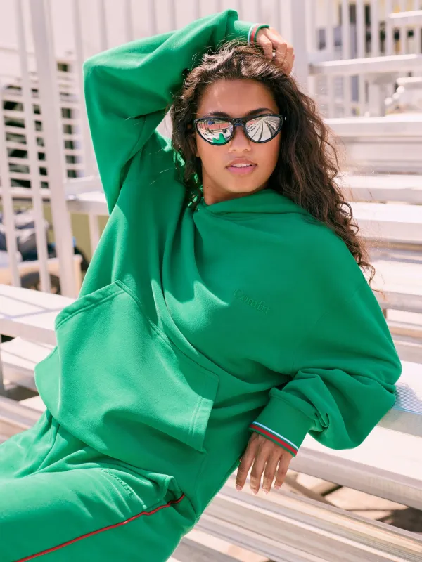 Laid Back Halo Lightweight Hoodie made by Comfrt