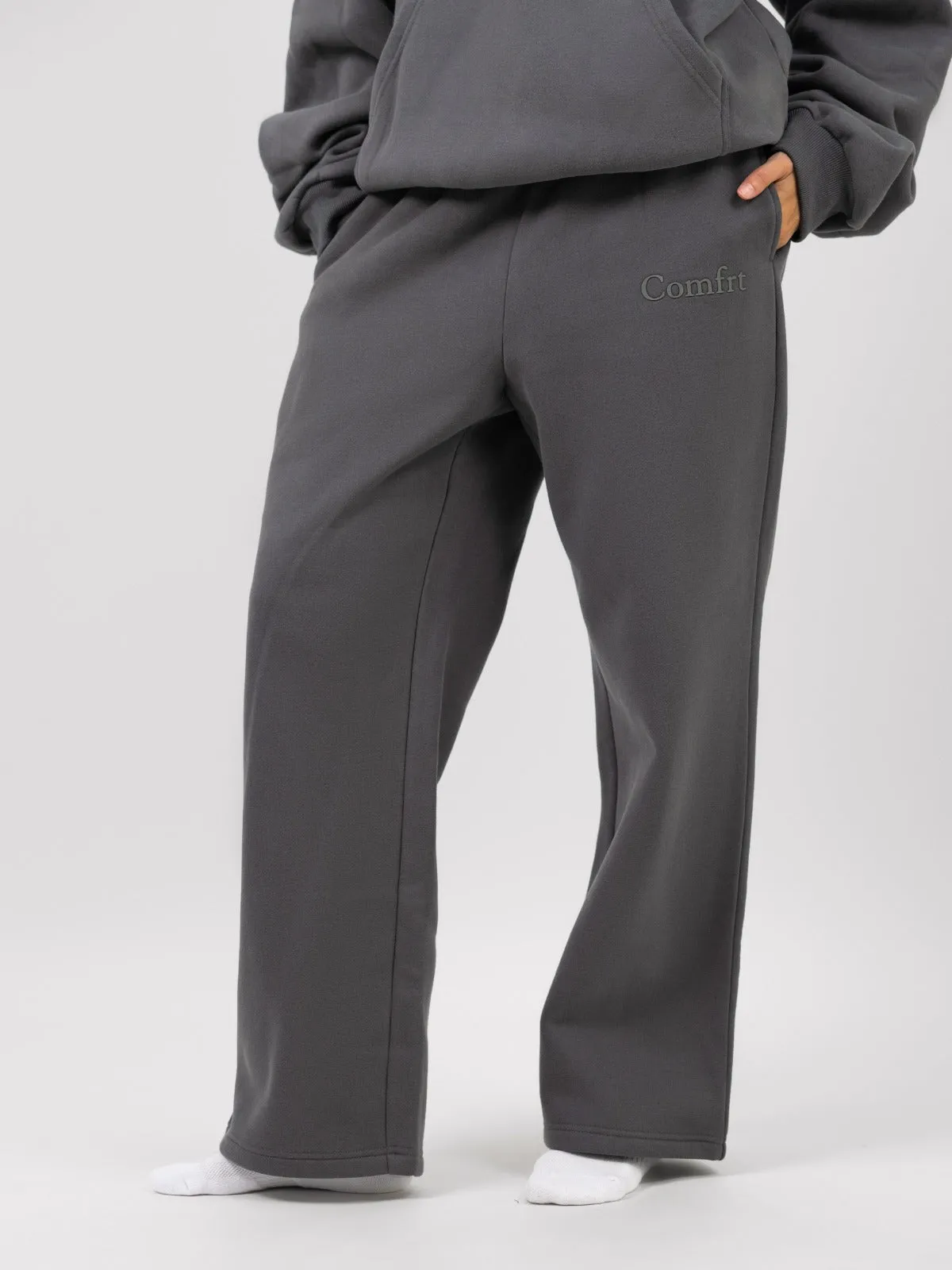 Minimalist Straight Leg Sweatpants sold by Comfrt