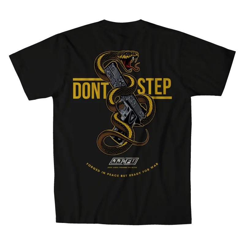 JJFU DONT STEP TEE - BLACK made by West Coast Choppers