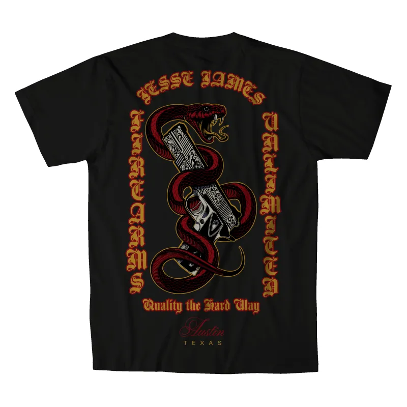 JJFU 1911 VENOM TEE - BLACK made by West Coast Choppers