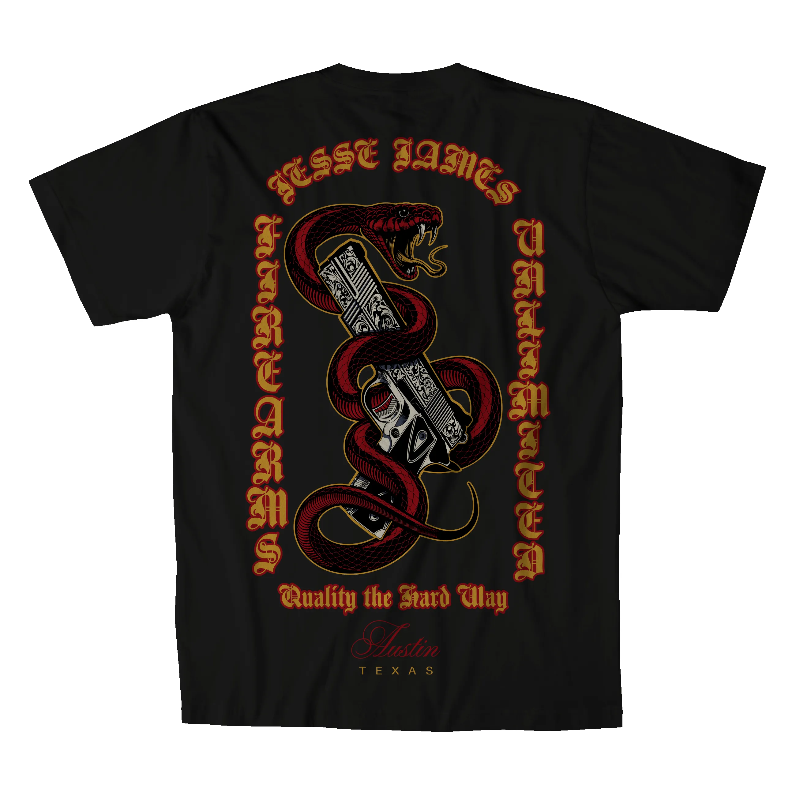 JJFU 1911 VENOM TEE - BLACK sold by West Coast Choppers