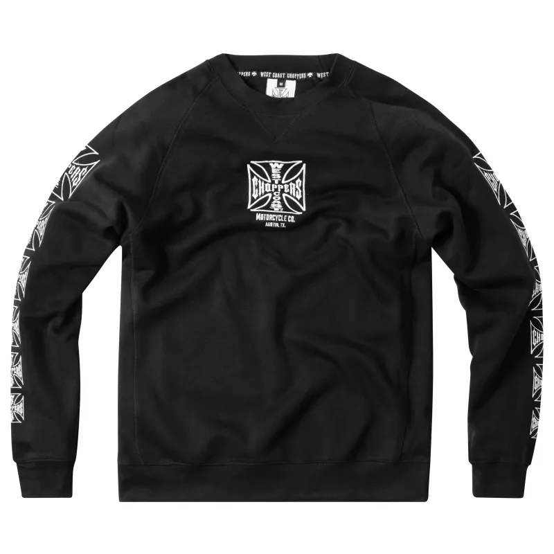 WCC DOMINATOR OVERSIZED SWEATER - BLACK made by West Coast Choppers