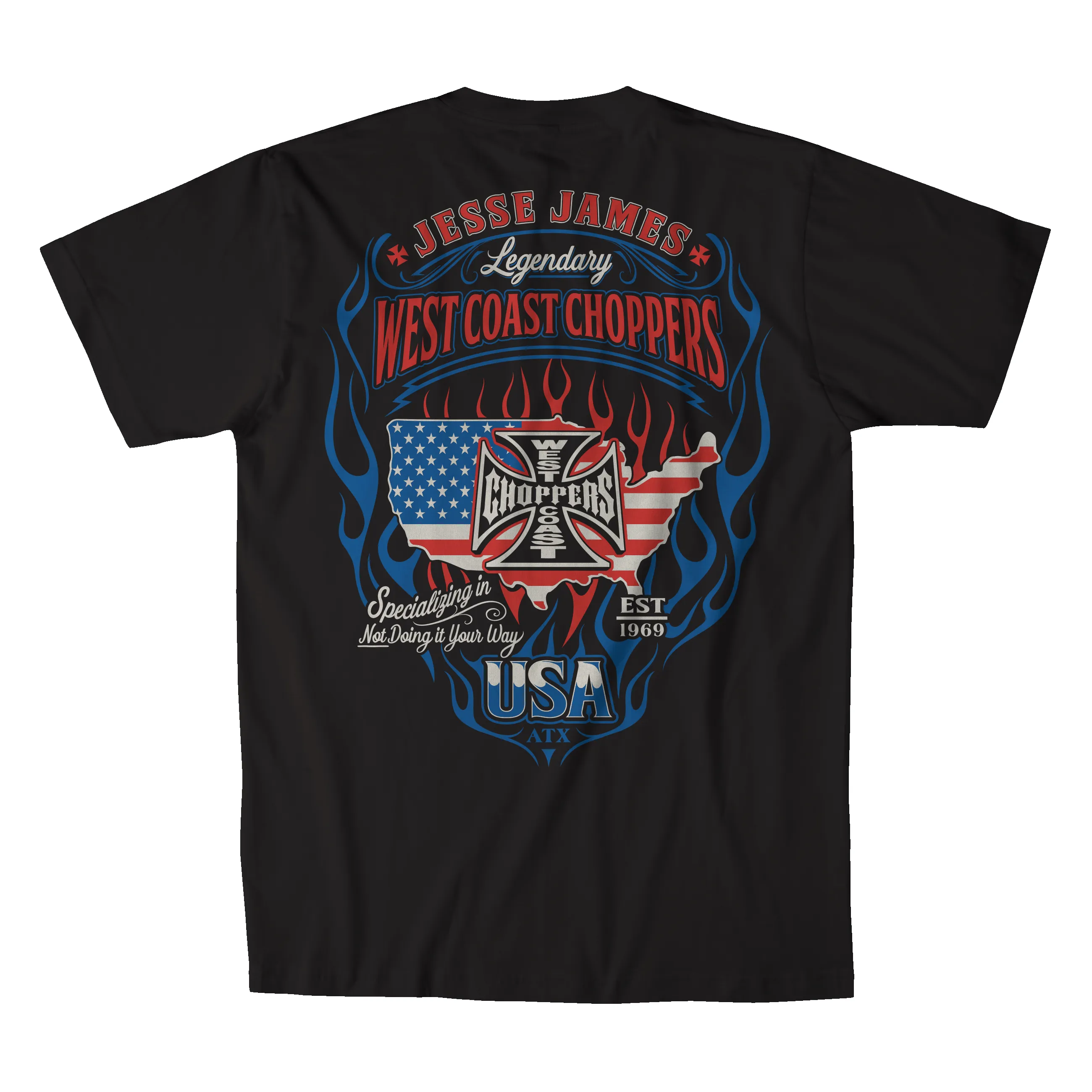 WCC NOT DOING IT YOUR WAY TEE - BLACK sold by West Coast Choppers