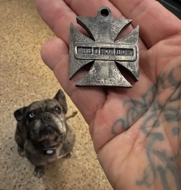 Keychain made by West Coast Choppers