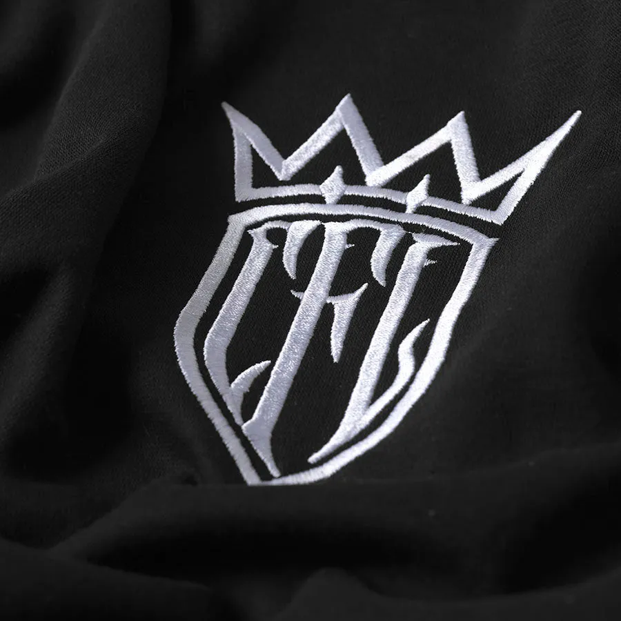 WCC CFL CHOP SLEEVE CREWNECK - BLACK sold by West Coast Choppers product image thumbnail 3