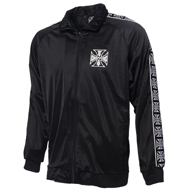 WCC OG Tracksuit Jacket - Black made by West Coast Choppers