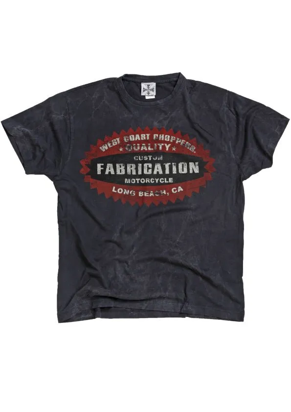 West Coast Choppers Panhead Tee - Vintage Blue sold by West Coast Choppers product image thumbnail 2