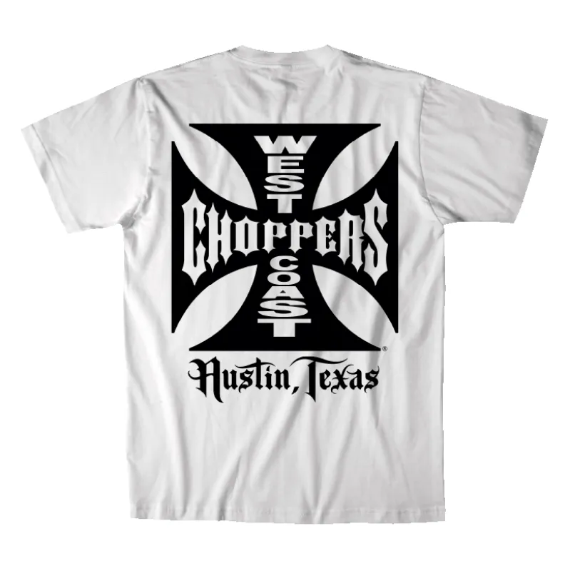 West Coast Choppers OG Classic ATX Tee - White made by West Coast Choppers
