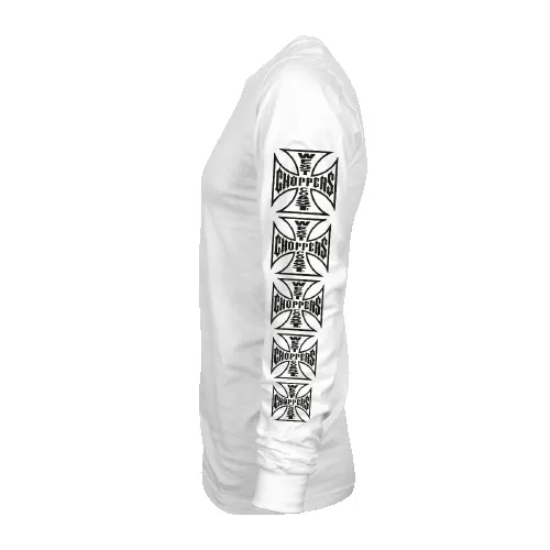 WCC OG LBC LONGSLEEVE - WHITE sold by West Coast Choppers product image thumbnail 4