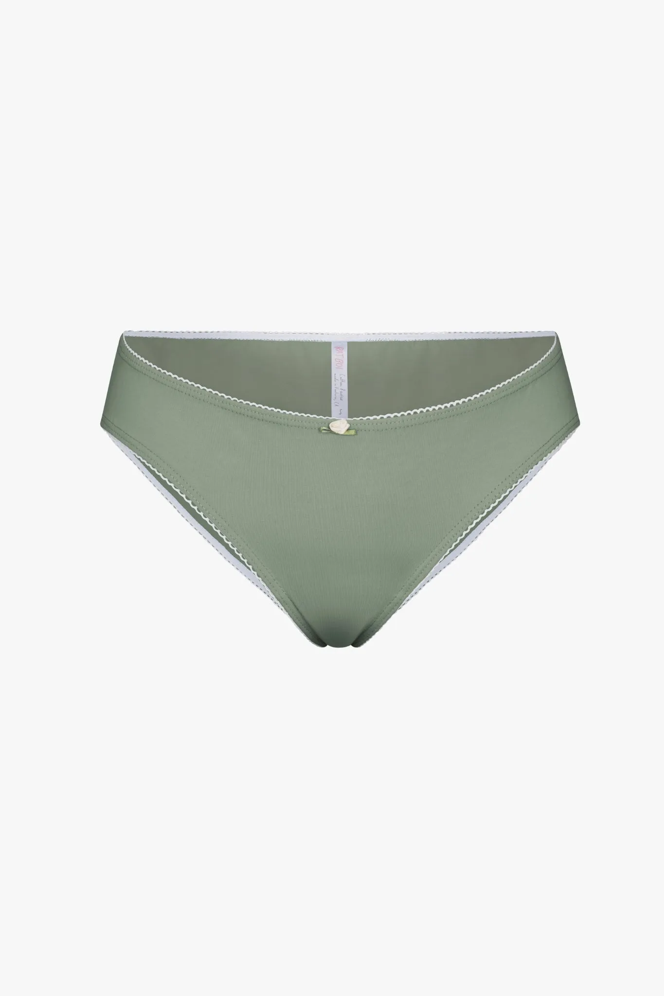LOW RISE UNDERWEAR IN SAGE sold by Ratboi