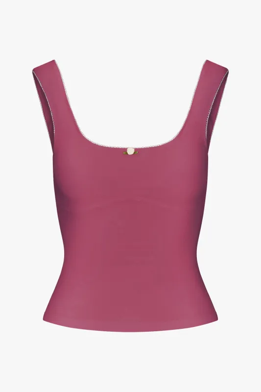 ROMANTIC TOP IN ROSE made by Ratboi