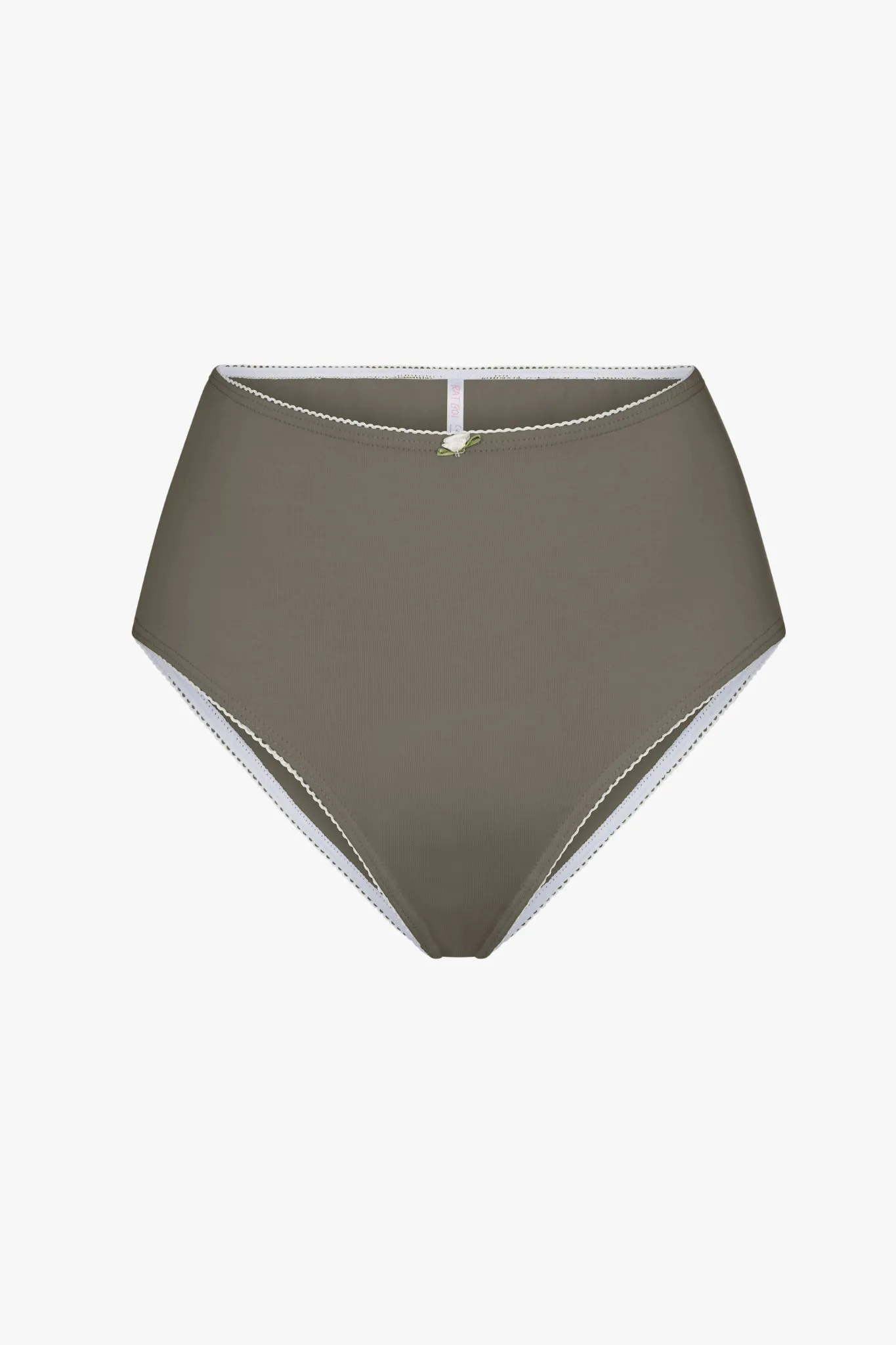 HIGH RISE UNDERWEAR IN TAUPE sold by Ratboi