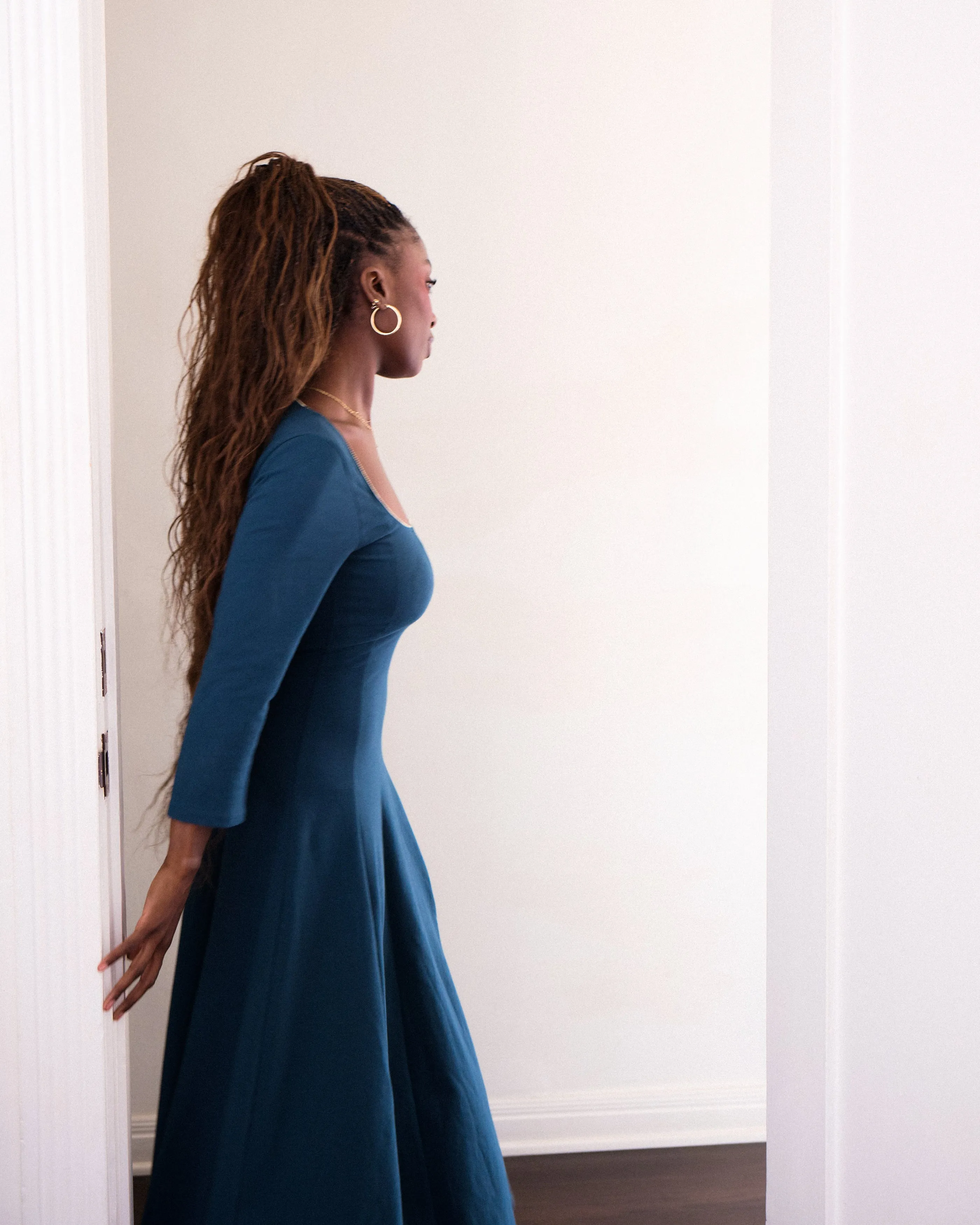 DREAM DRESS 3/4 SLEEVE IN BIJOUX sold by Ratboi product image thumbnail 3