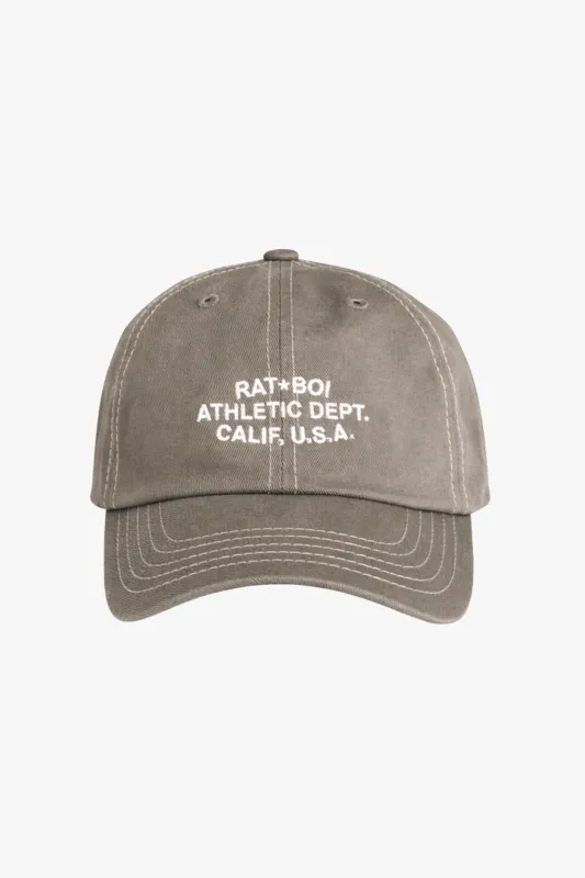 CLUB HAT IN KHAKI made by Ratboi