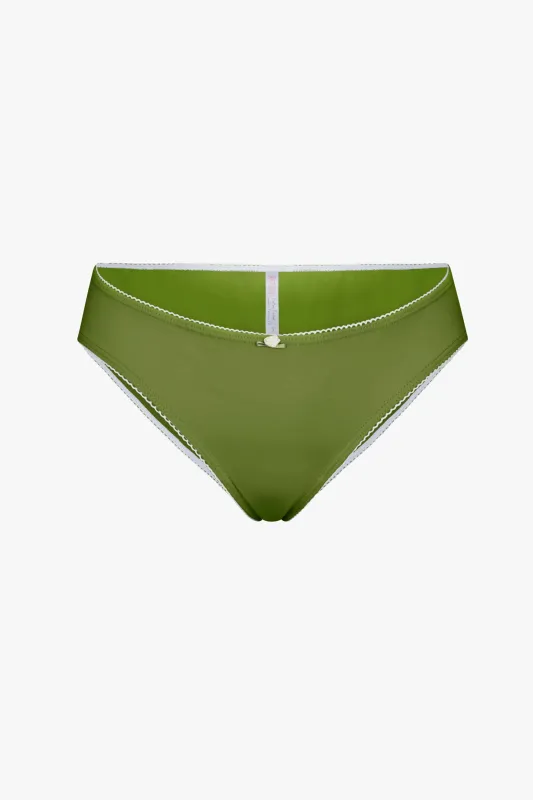LOW RISE UNDERWEAR IN WASABI made by Ratboi