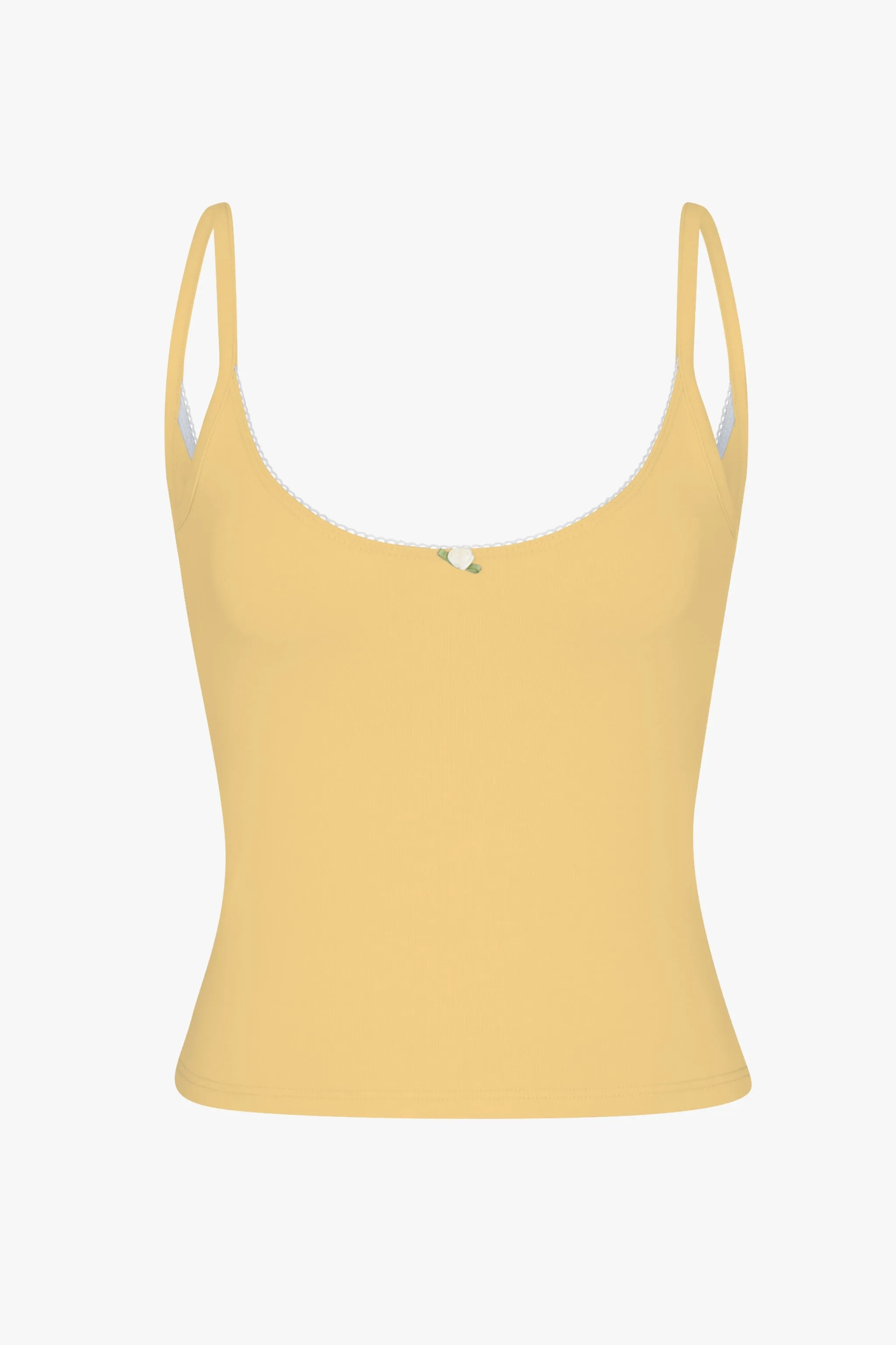 SCOOP BACK CAMI IN SUNNY sold by Ratboi