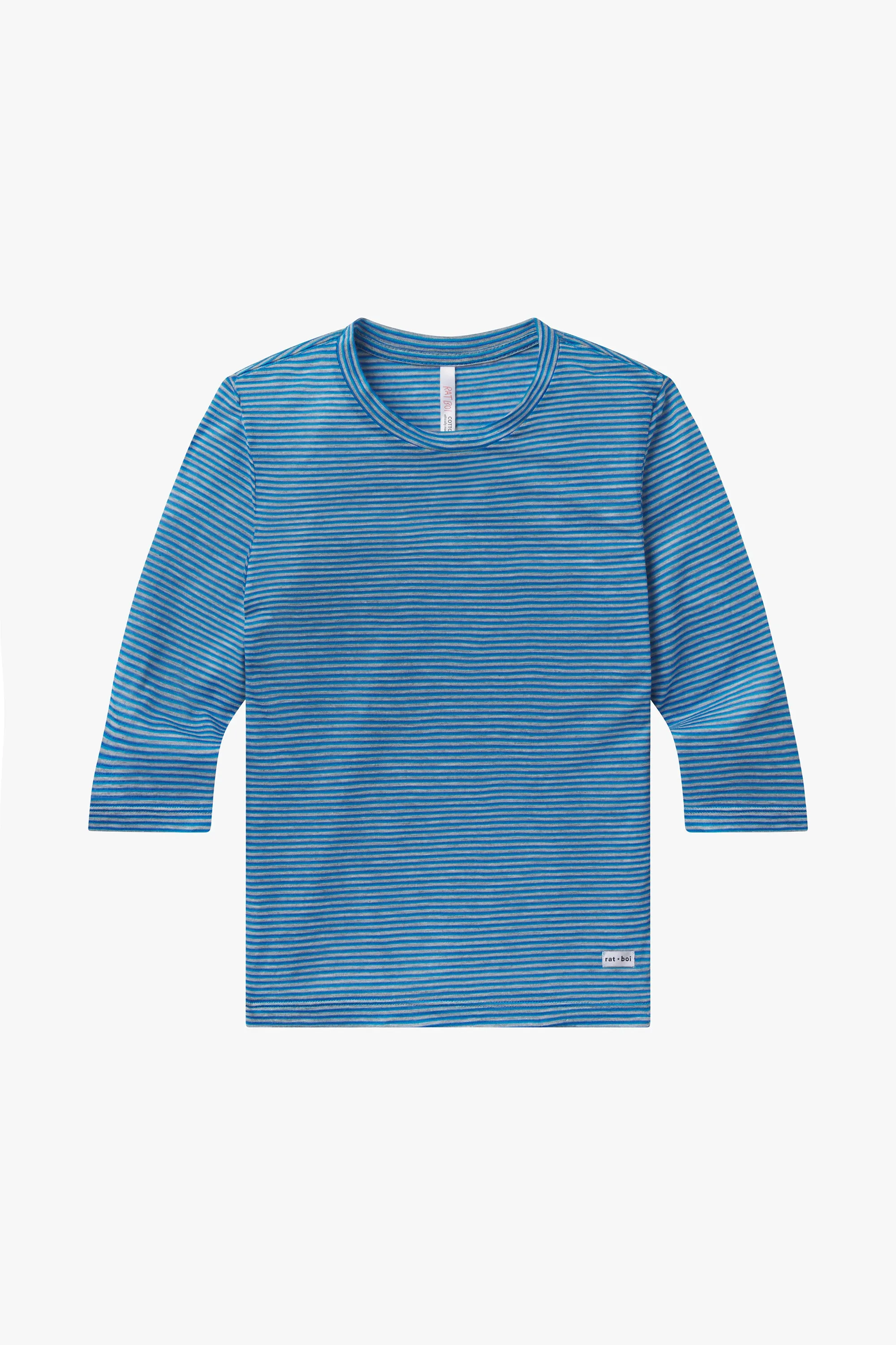 3/4 SLEEVE TOP IN RASPBERRY sold by Ratboi
