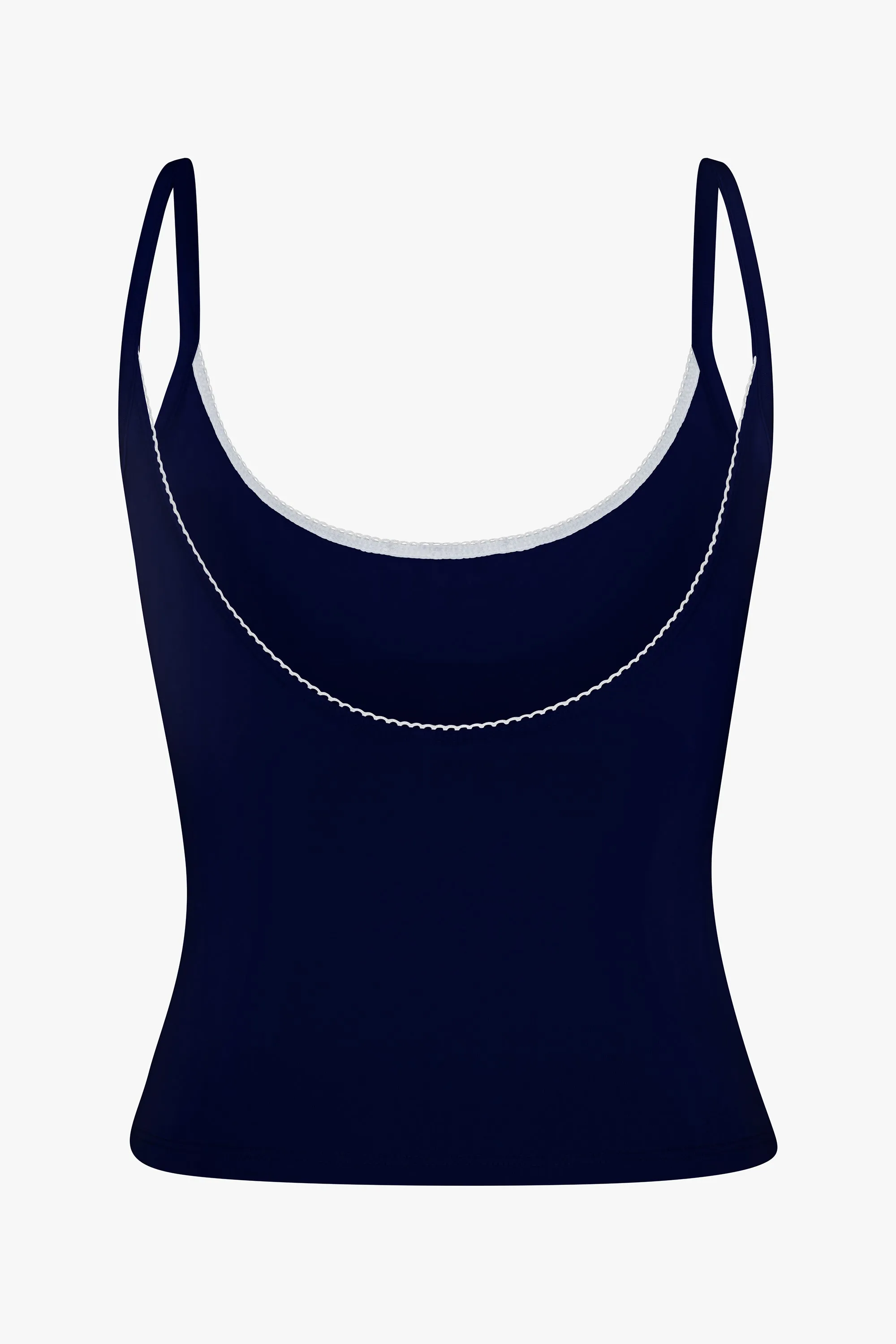 SCOOP BACK CAMI IN NAVY sold by Ratboi product image thumbnail 4