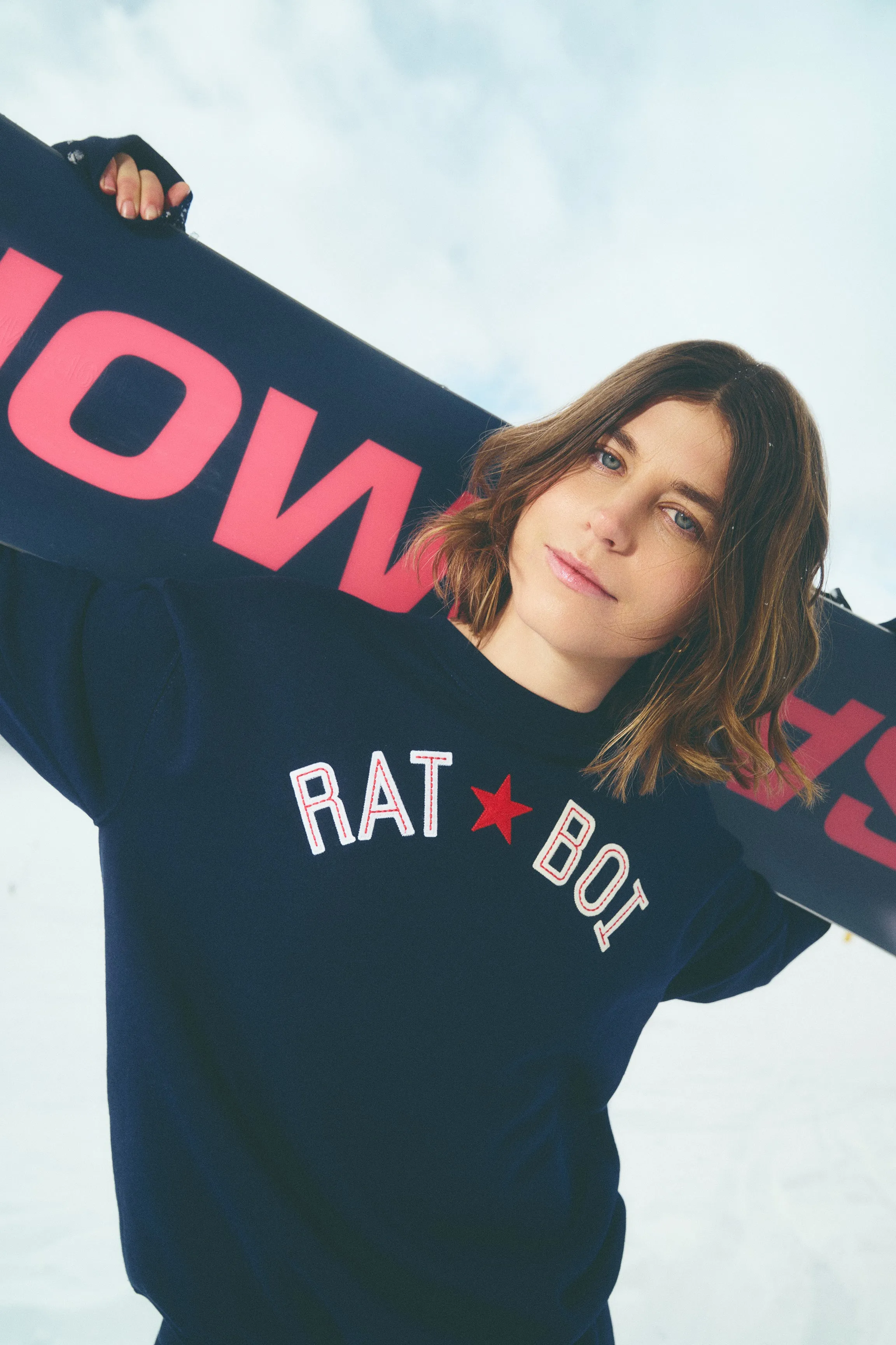 HOMETOWN HERO PULLOVER IN NAVY sold by Ratboi product image thumbnail 2