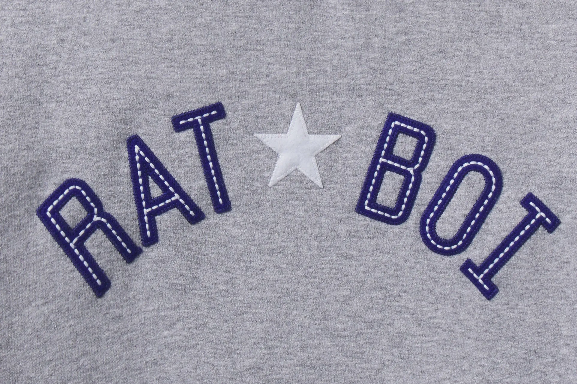 HOMETOWN HERO PULLOVER IN SPORT GREY sold by Ratboi product image thumbnail 3