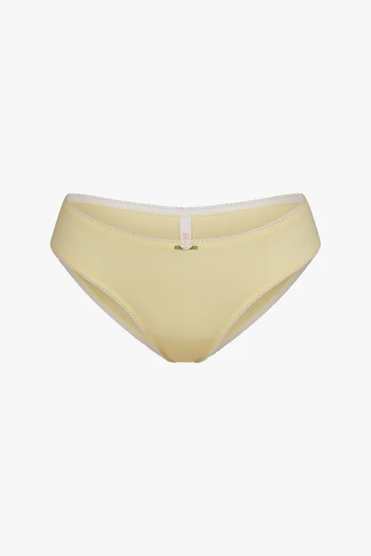 LOW RISE UNDERWEAR IN BUTTER made by Ratboi