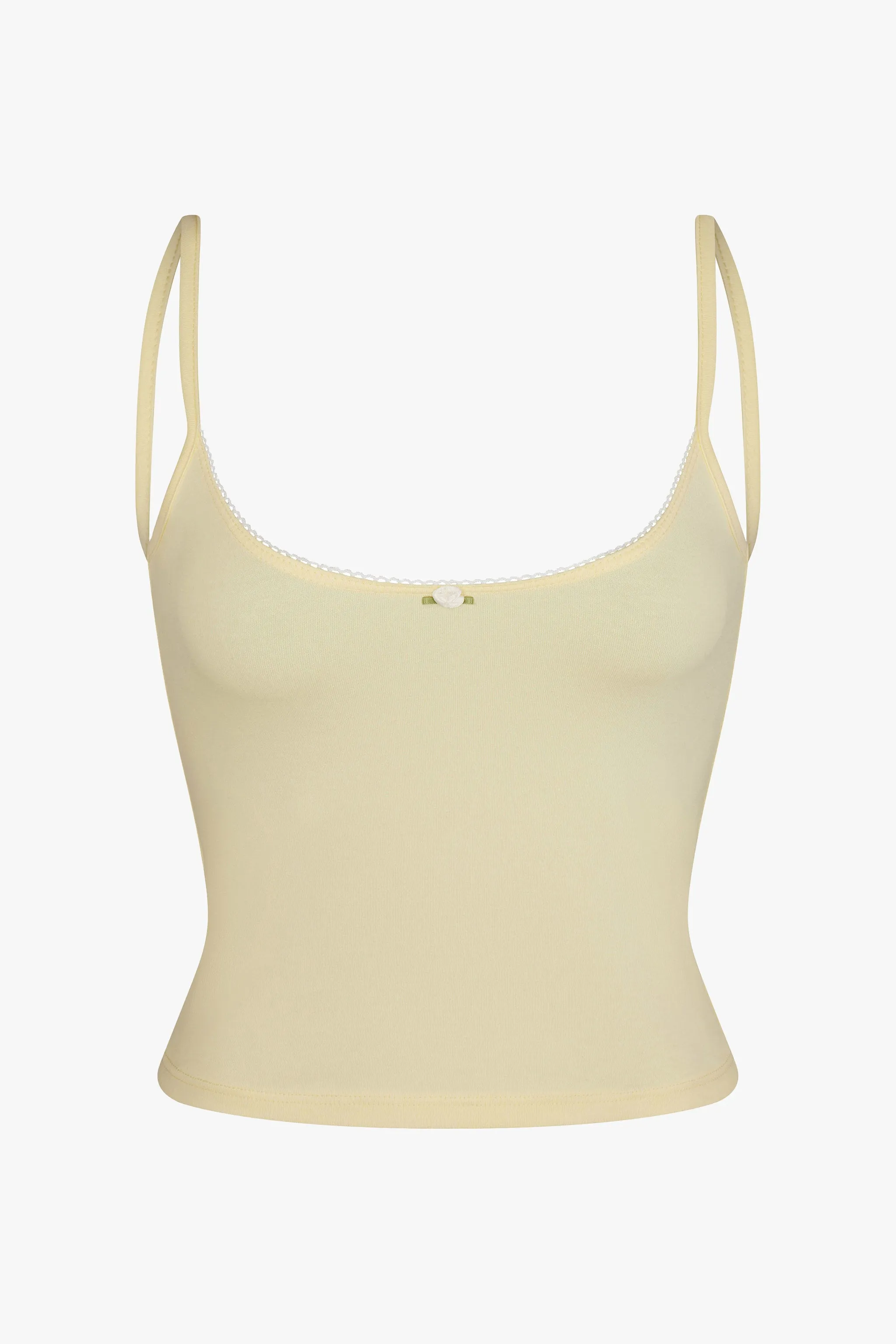 SCOOP BACK CAMI IN BUTTER sold by Ratboi