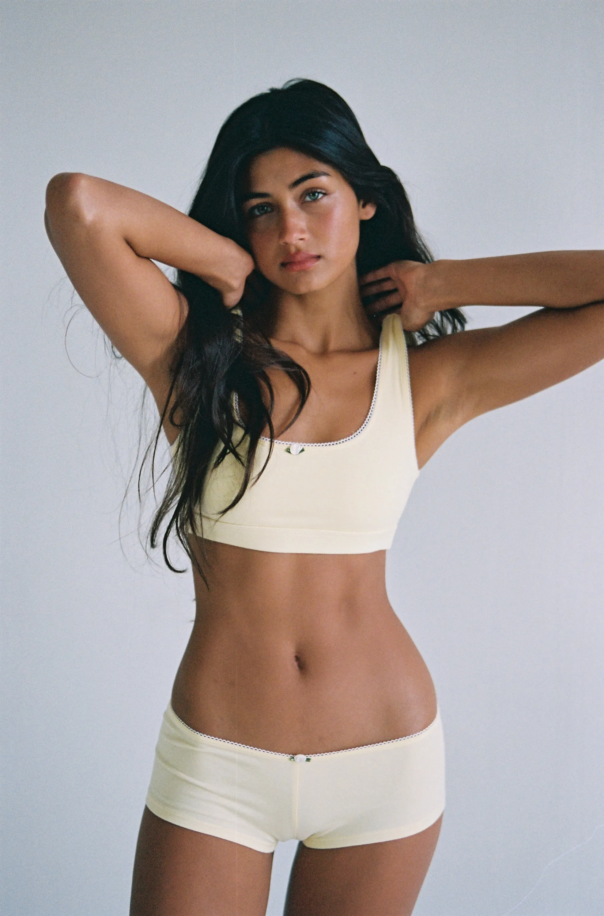 SUPPORT COTTON BRA IN BUTTER sold by Ratboi product image thumbnail 5