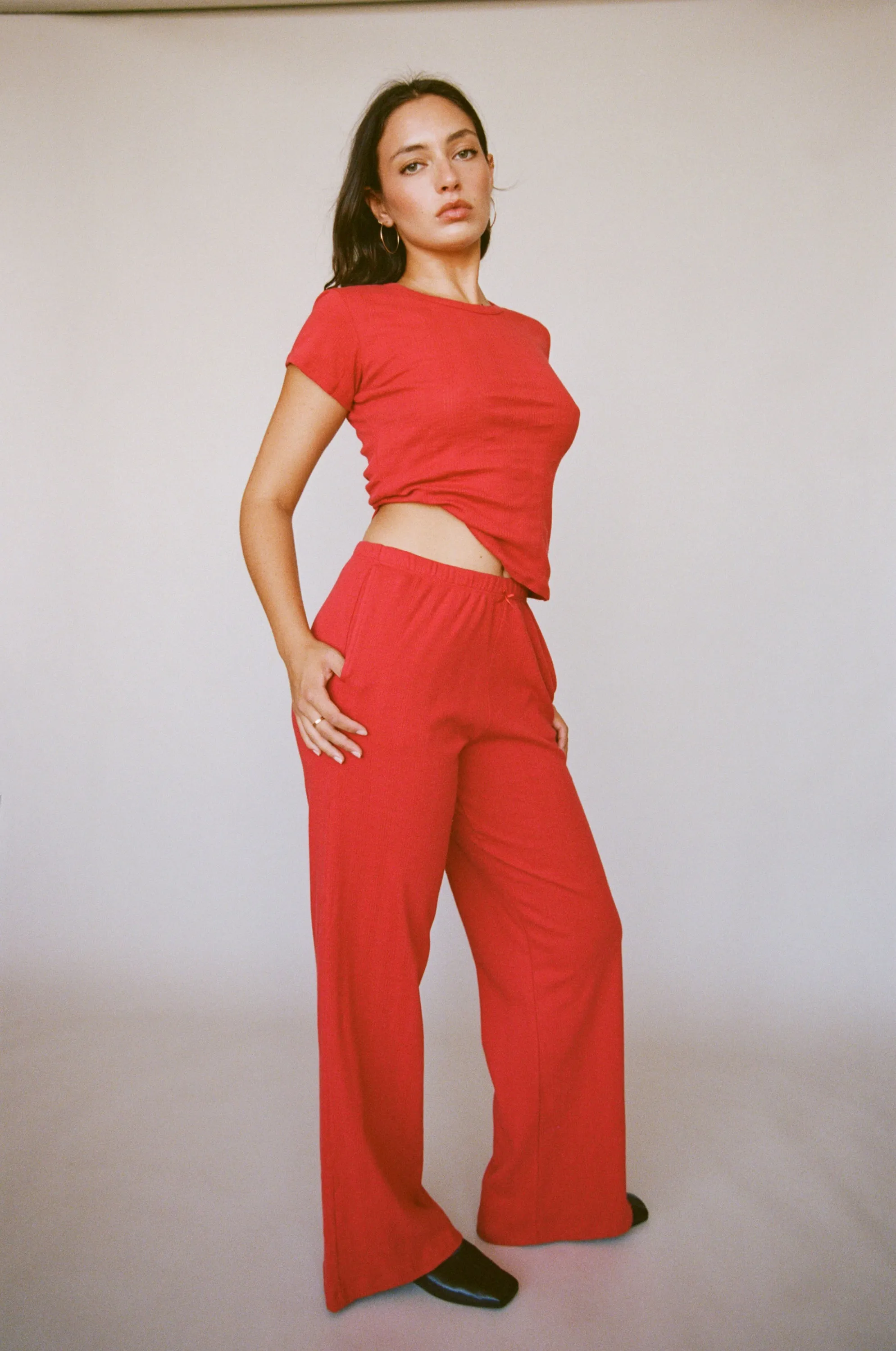 PERFECT T-SHIRT IN CHERRY POINTELLE sold by Ratboi product image thumbnail 4