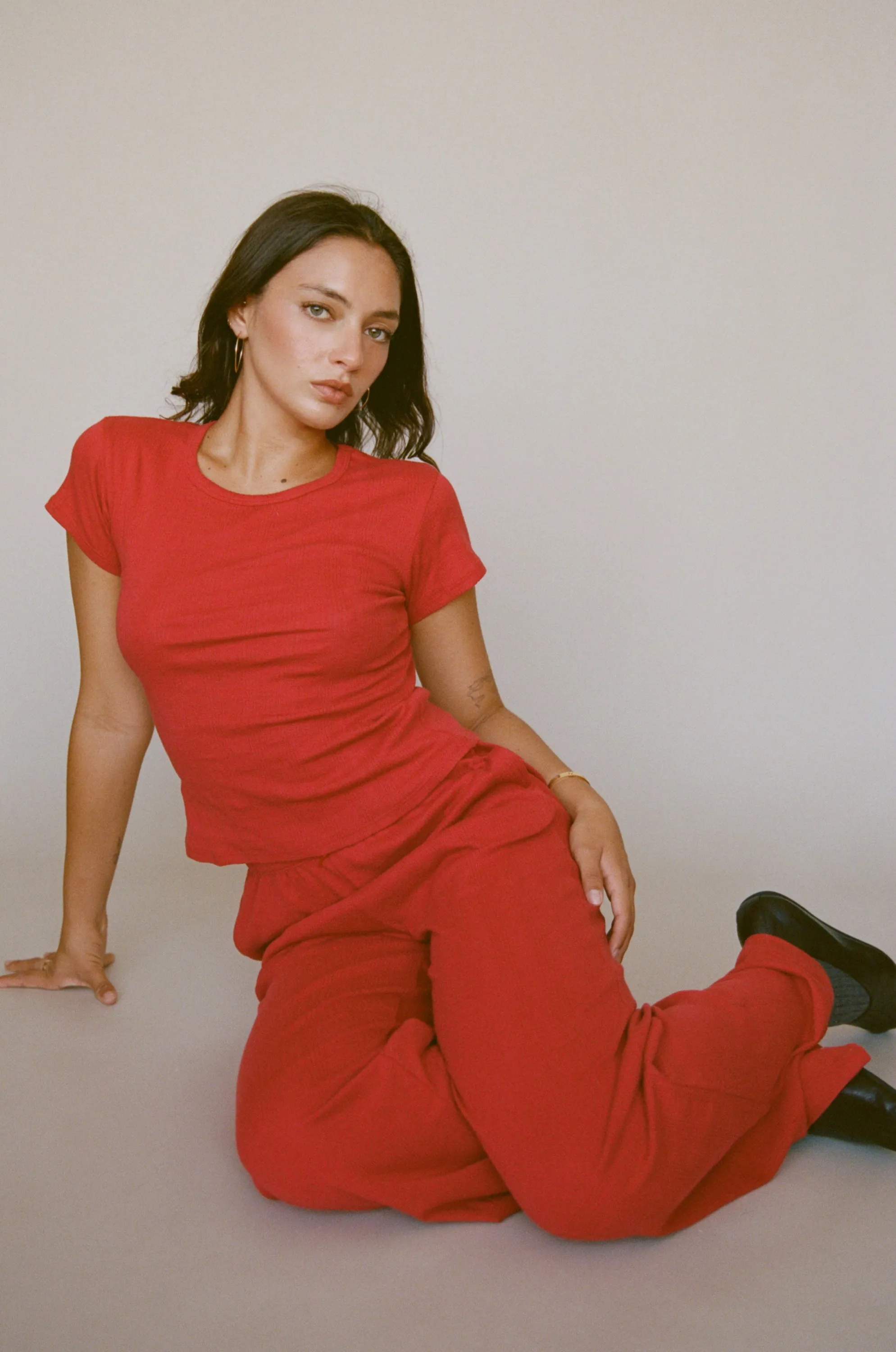 PERFECT T-SHIRT IN CHERRY POINTELLE sold by Ratboi product image thumbnail 3