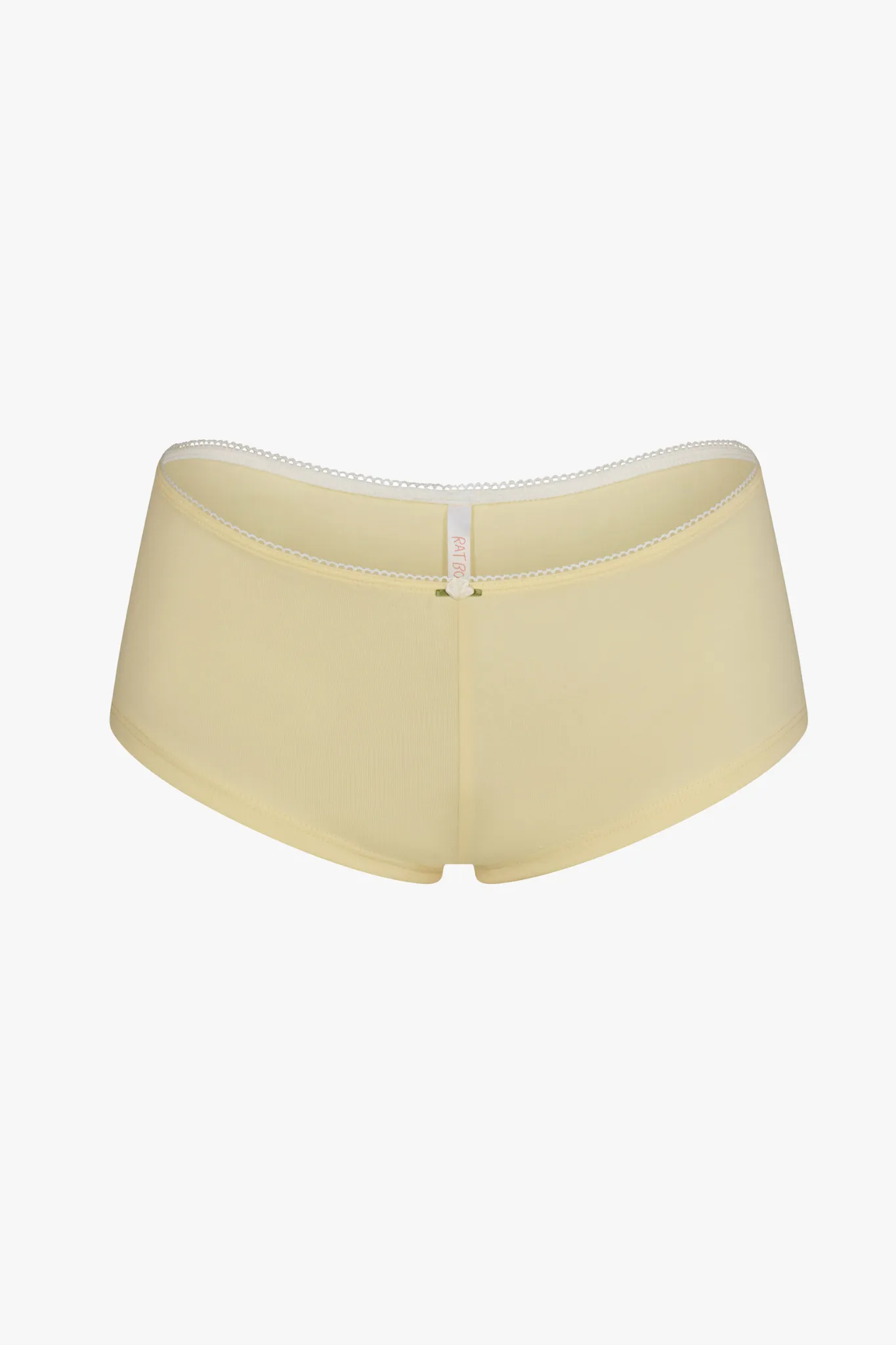 LOW RISE SHORTY BOI BRIEF IN BUTTER sold by Ratboi