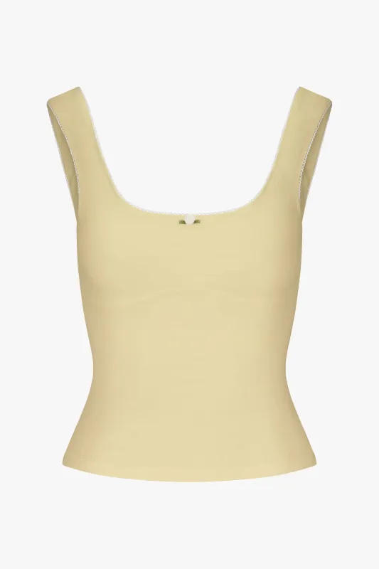 ROMANTIC TOP IN BUTTER made by Ratboi