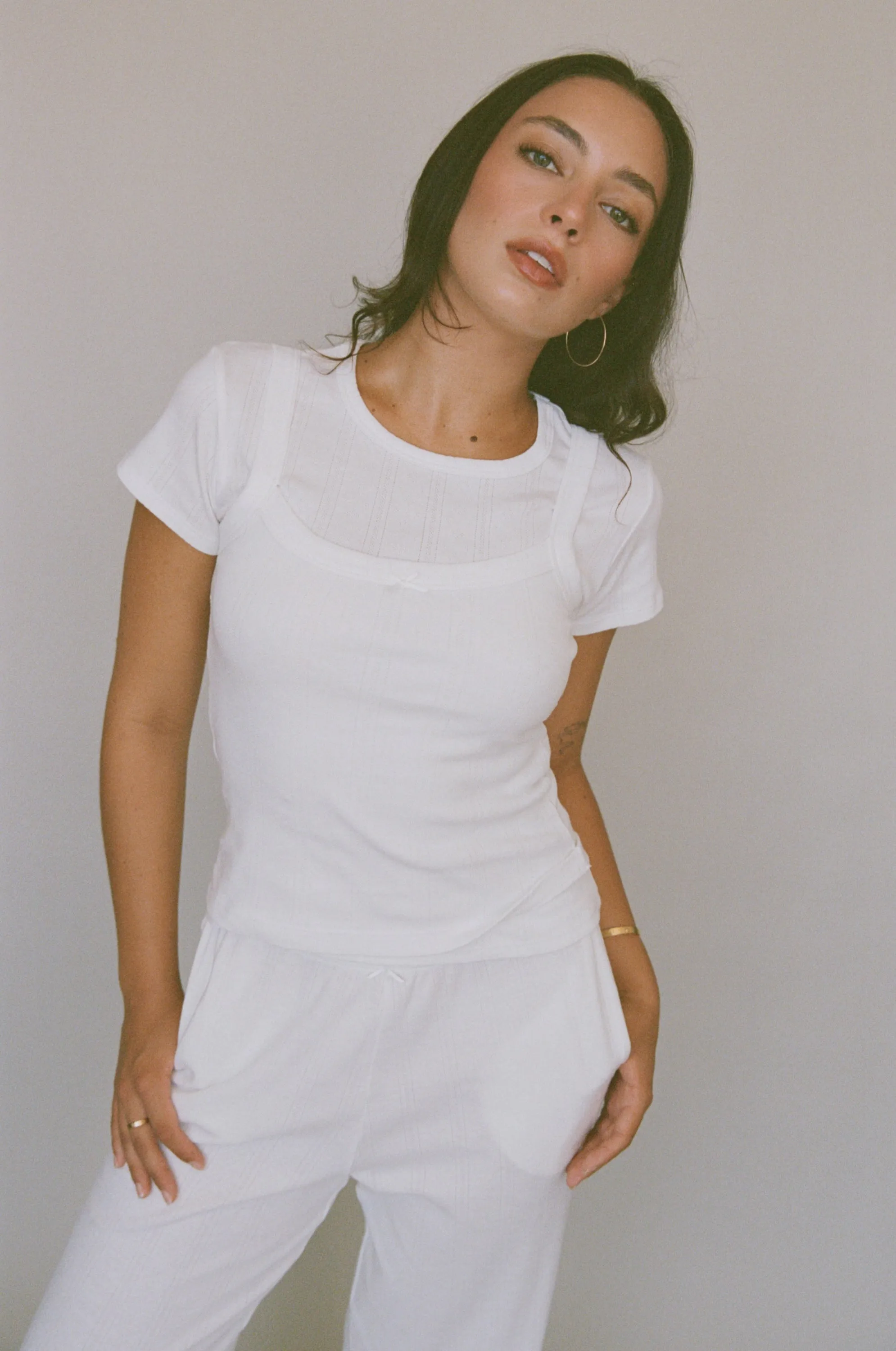 PERFECT T-SHIRT IN SWAN POINTELLE sold by Ratboi product image thumbnail 3