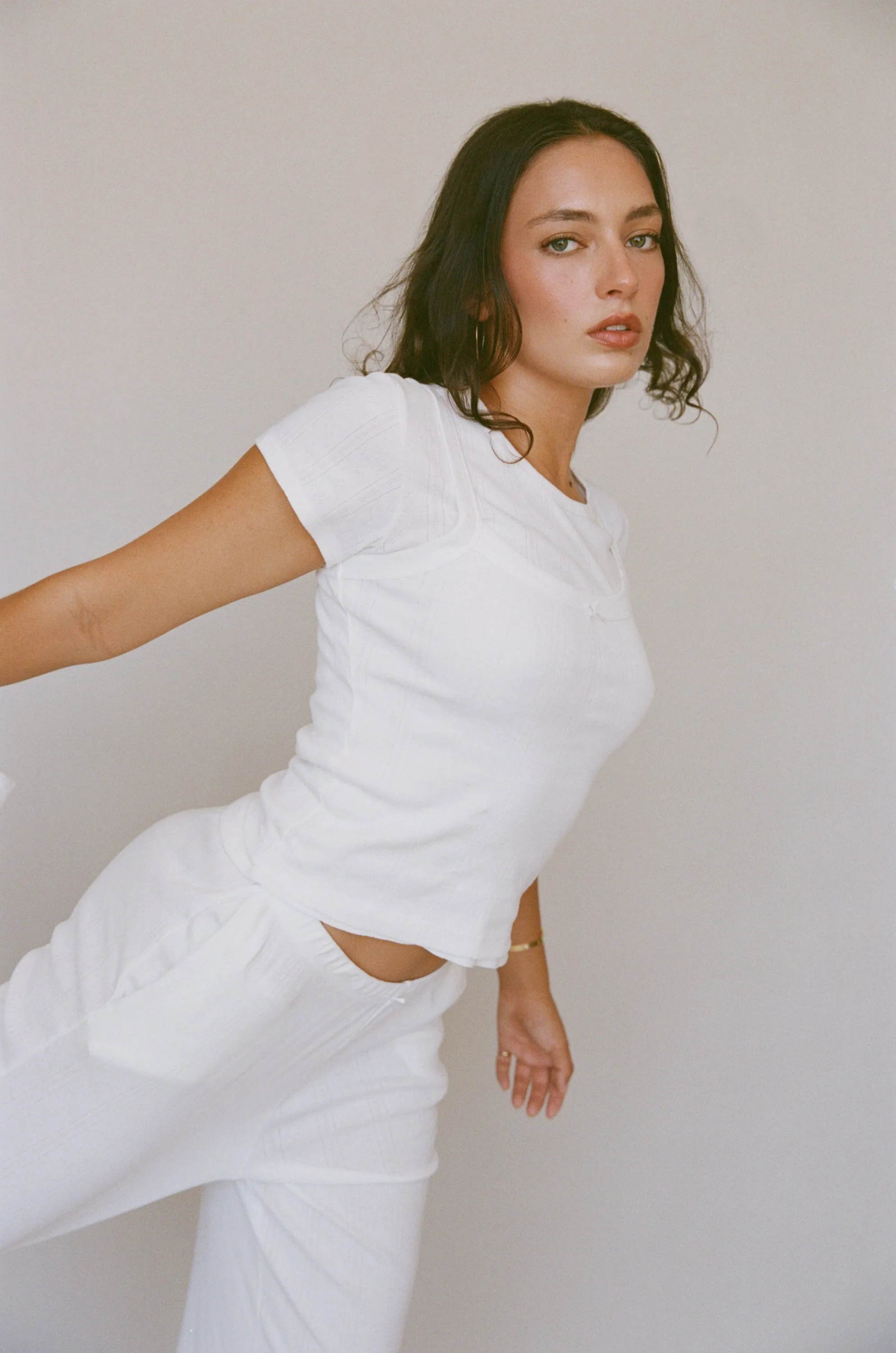 PERFECT T-SHIRT IN SWAN POINTELLE sold by Ratboi product image thumbnail 4