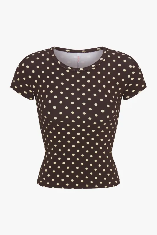 PERFECT T-SHIRT IN ESPRESSO DOT made by Ratboi
