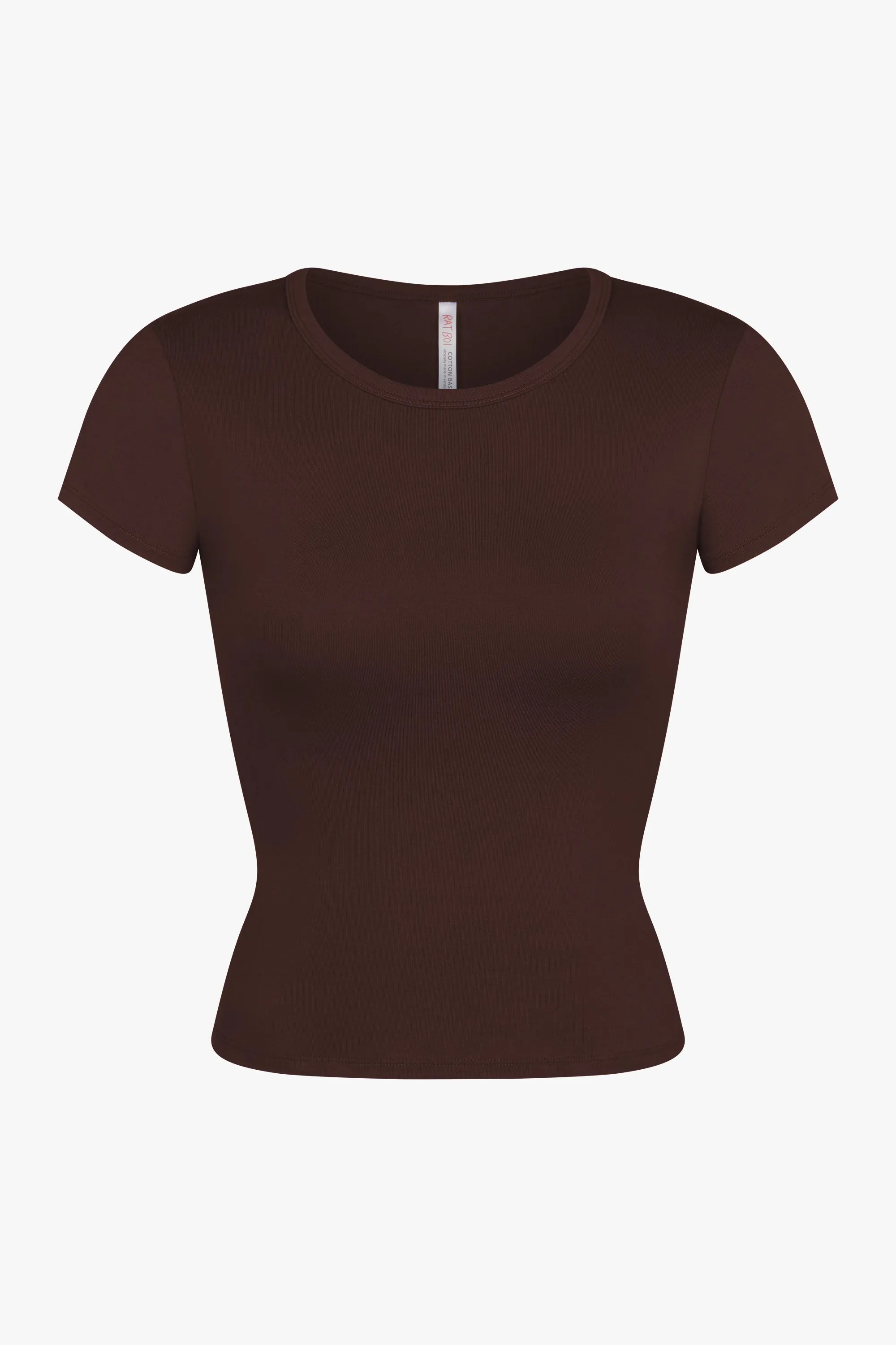 PERFECT T-SHIRT IN MOCHA sold by Ratboi