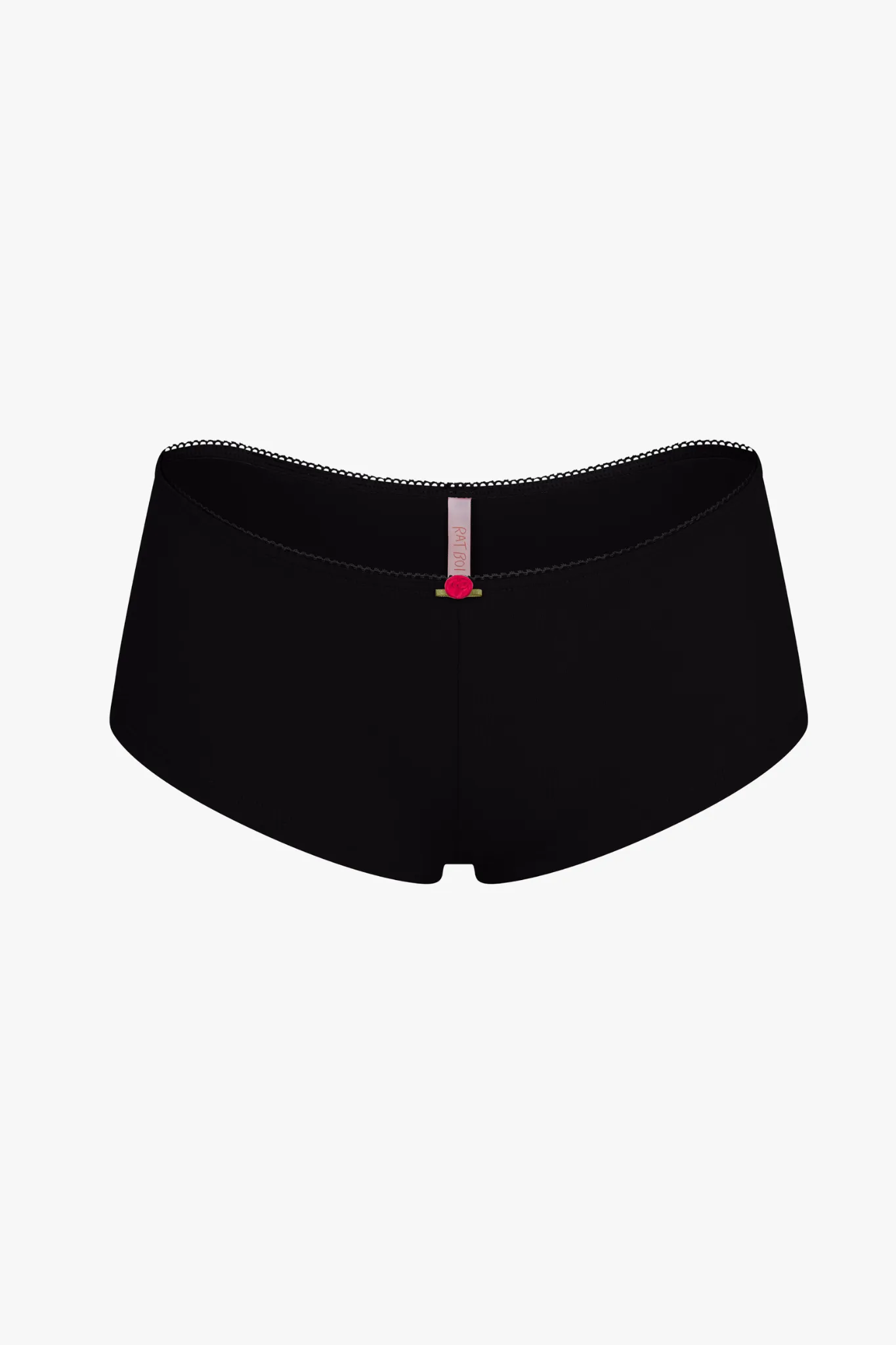 LOW RISE SHORTY BOI BRIEF IN ONYX sold by Ratboi