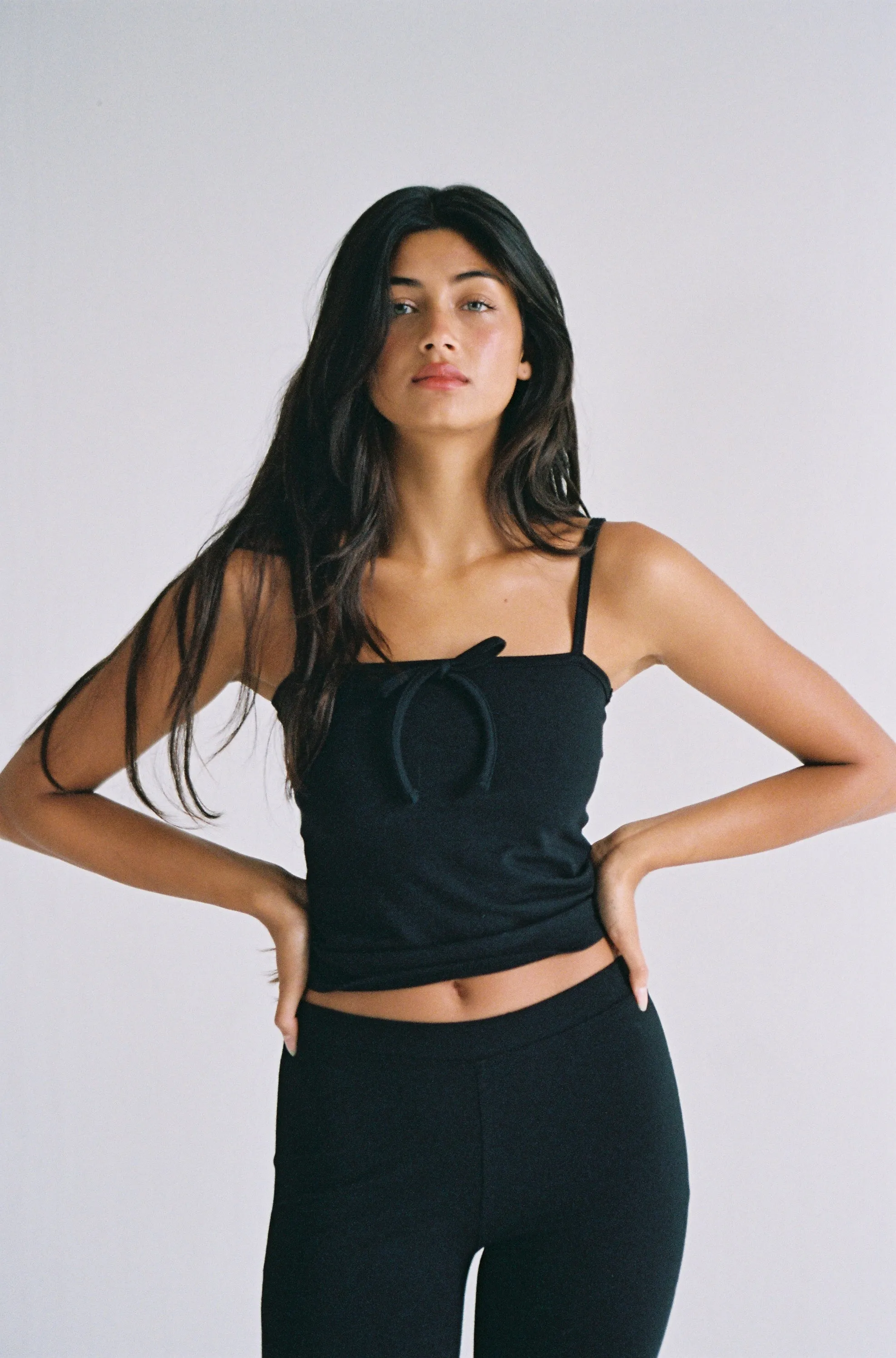 TIE CAMI IN ONYX sold by Ratboi product image thumbnail 2