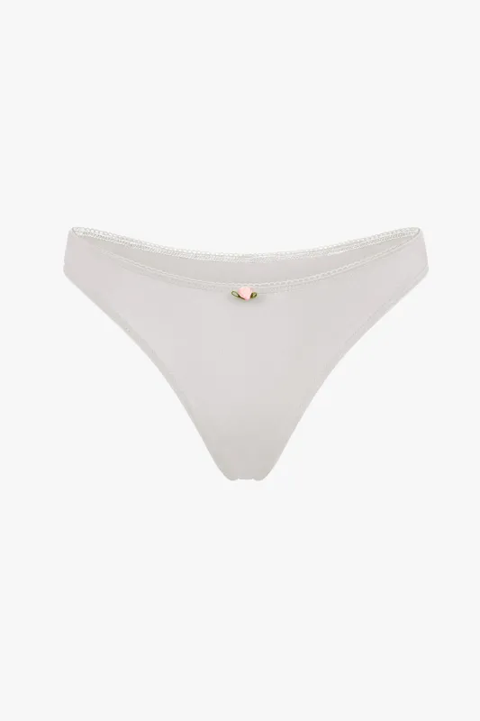 LOW RISE THONG IN CLOUD made by Ratboi