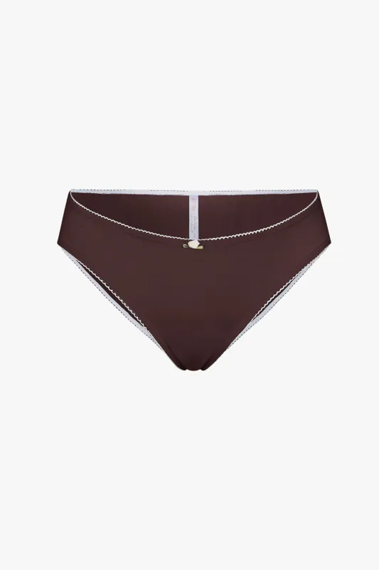 LOW RISE UNDERWEAR IN MOCHA made by Ratboi