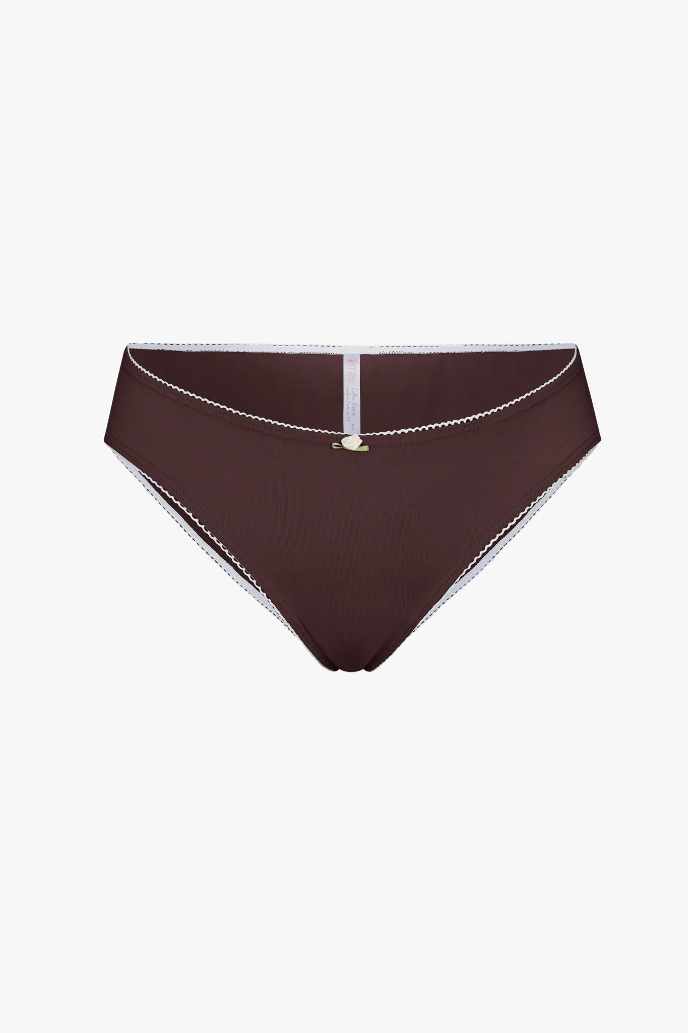 LOW RISE UNDERWEAR IN MOCHA sold by Ratboi