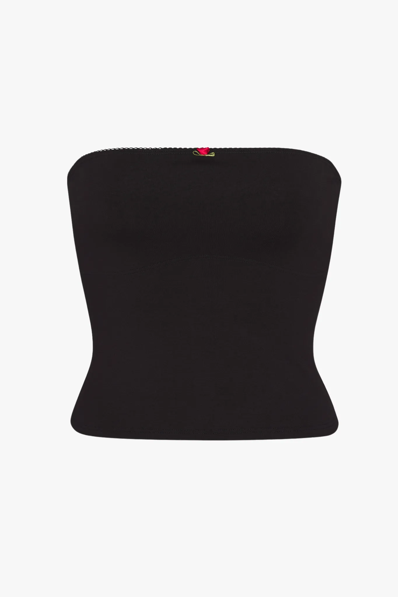 LINED CONTOUR TUBE TOP IN ONYX sold by Ratboi