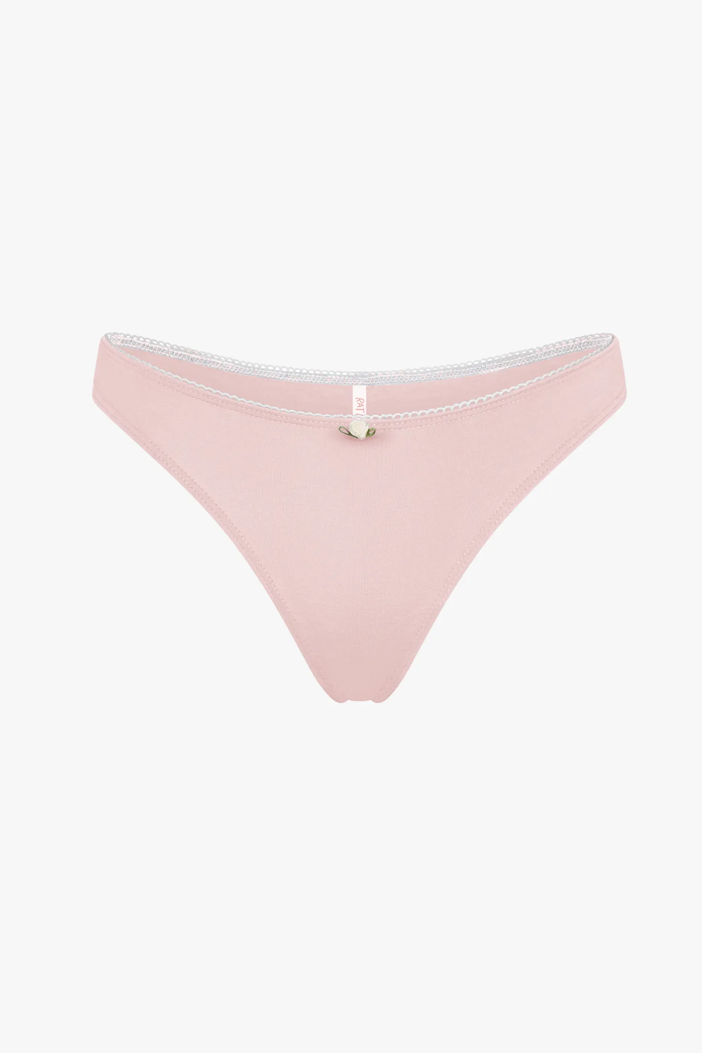 LOW RISE THONG IN PETAL sold by Ratboi