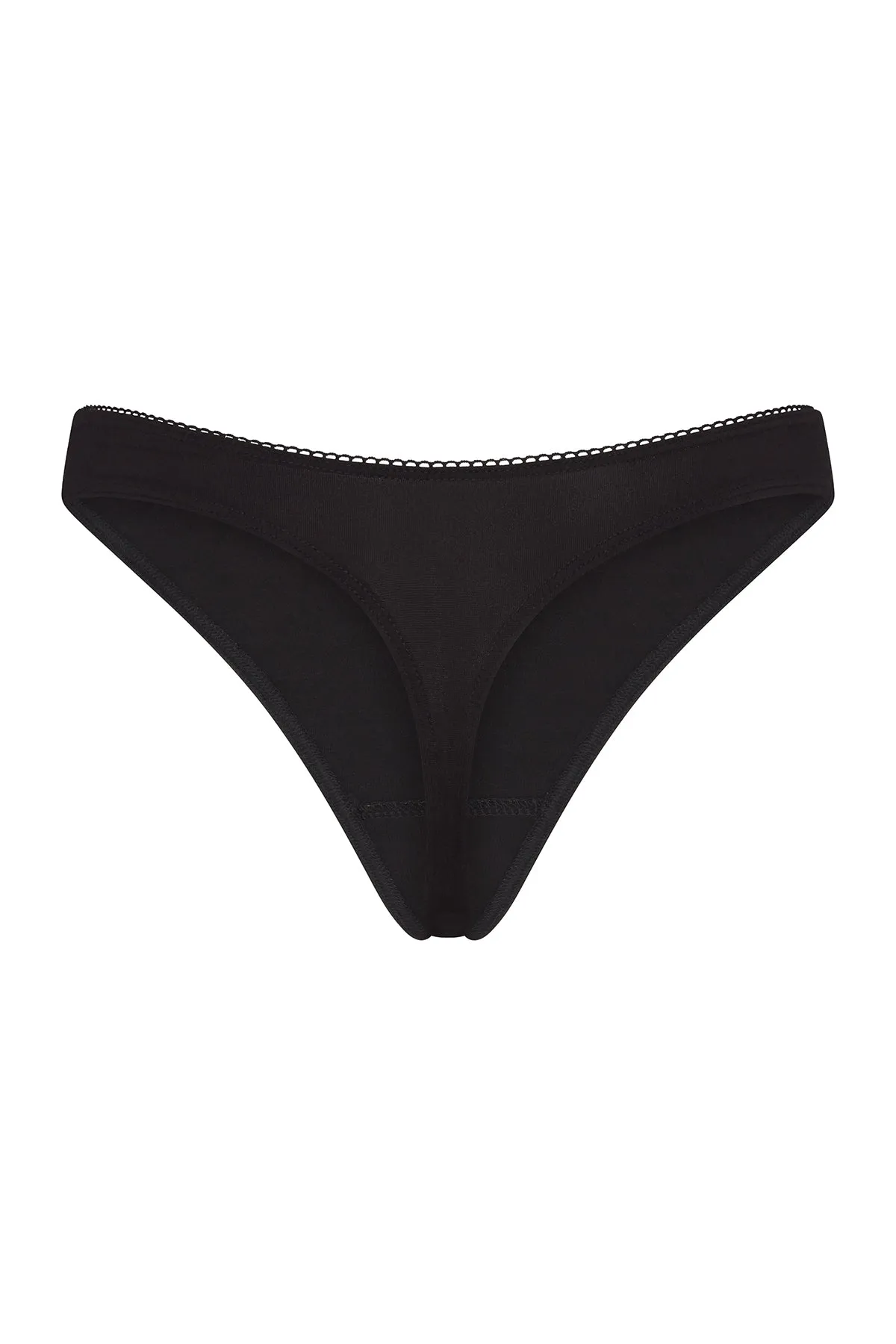 LOW RISE THONG IN ONYX sold by Ratboi product image thumbnail 5