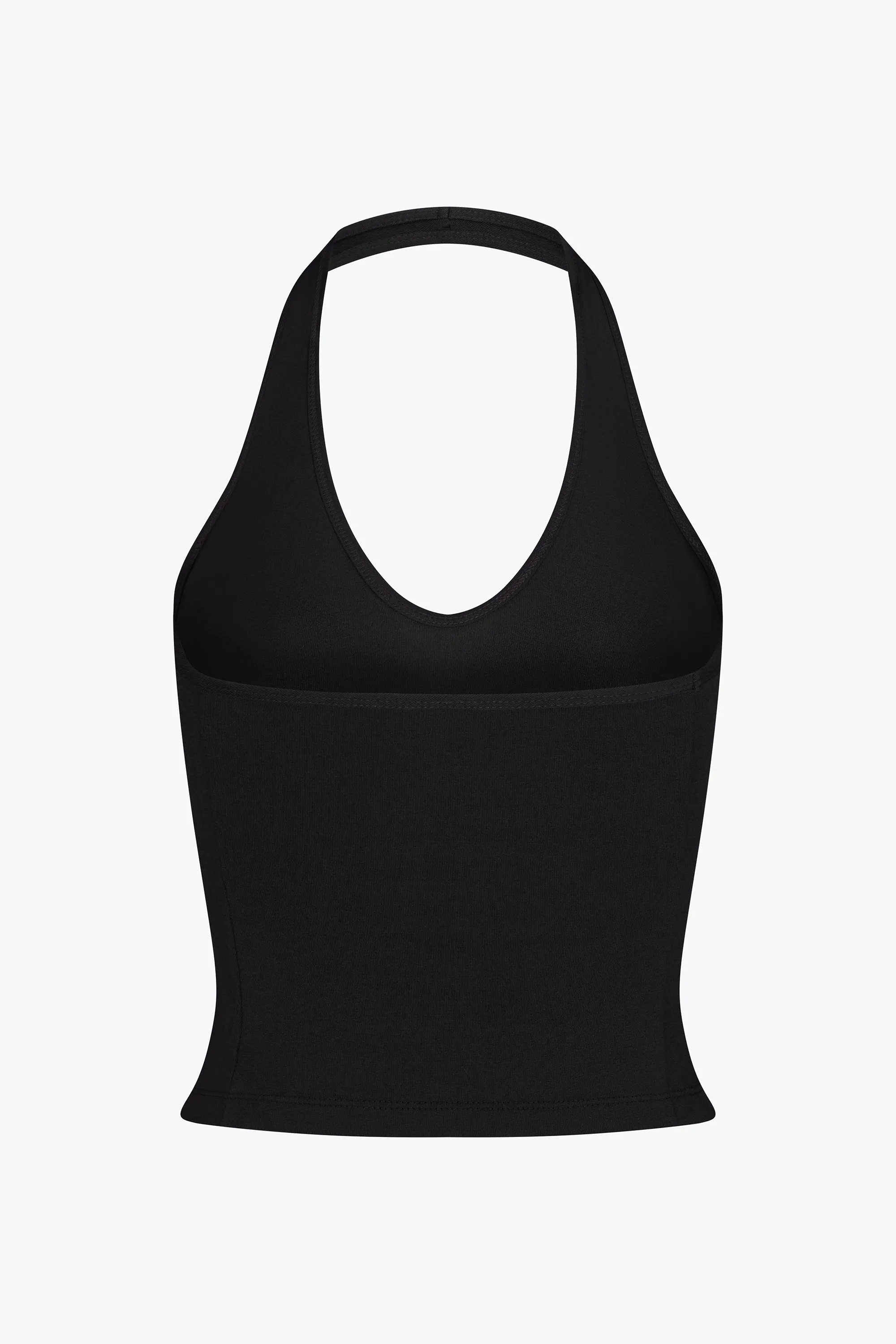 SPORTY HALTER TOP IN ONYX sold by Ratboi product image thumbnail 4