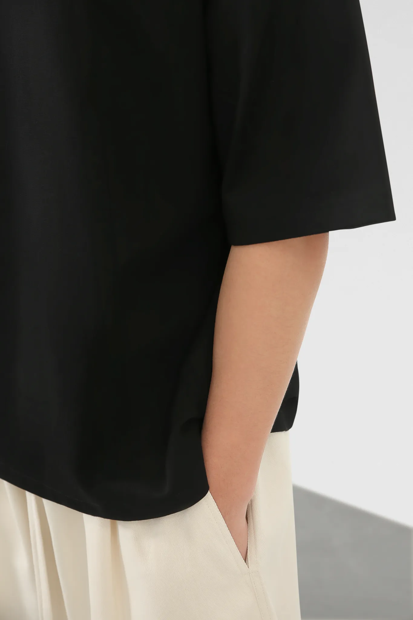 THE SUPIMA COTTON T-SHIRT - ABYSS sold by Solace Theory product image thumbnail 5
