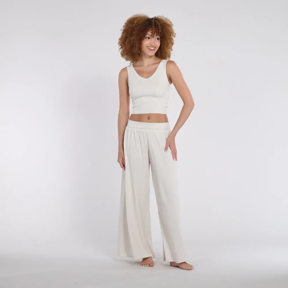 B30 Rib V-Neck Crop sold by PJ Harlow product image thumbnail 2